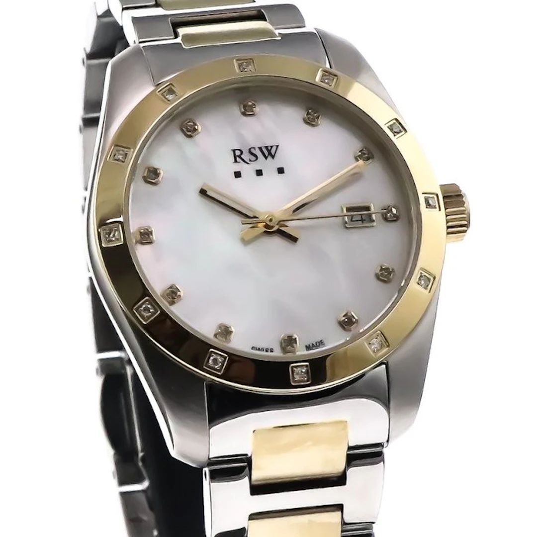RSW - Swiss Made Diamond Watch - RSWL143-SG-D-7 - No...