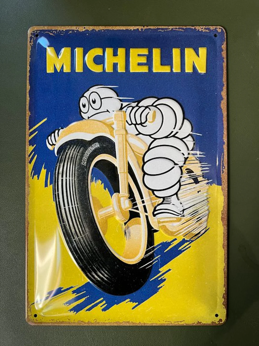 Michelin - Michelin billboard - Sign - Metal