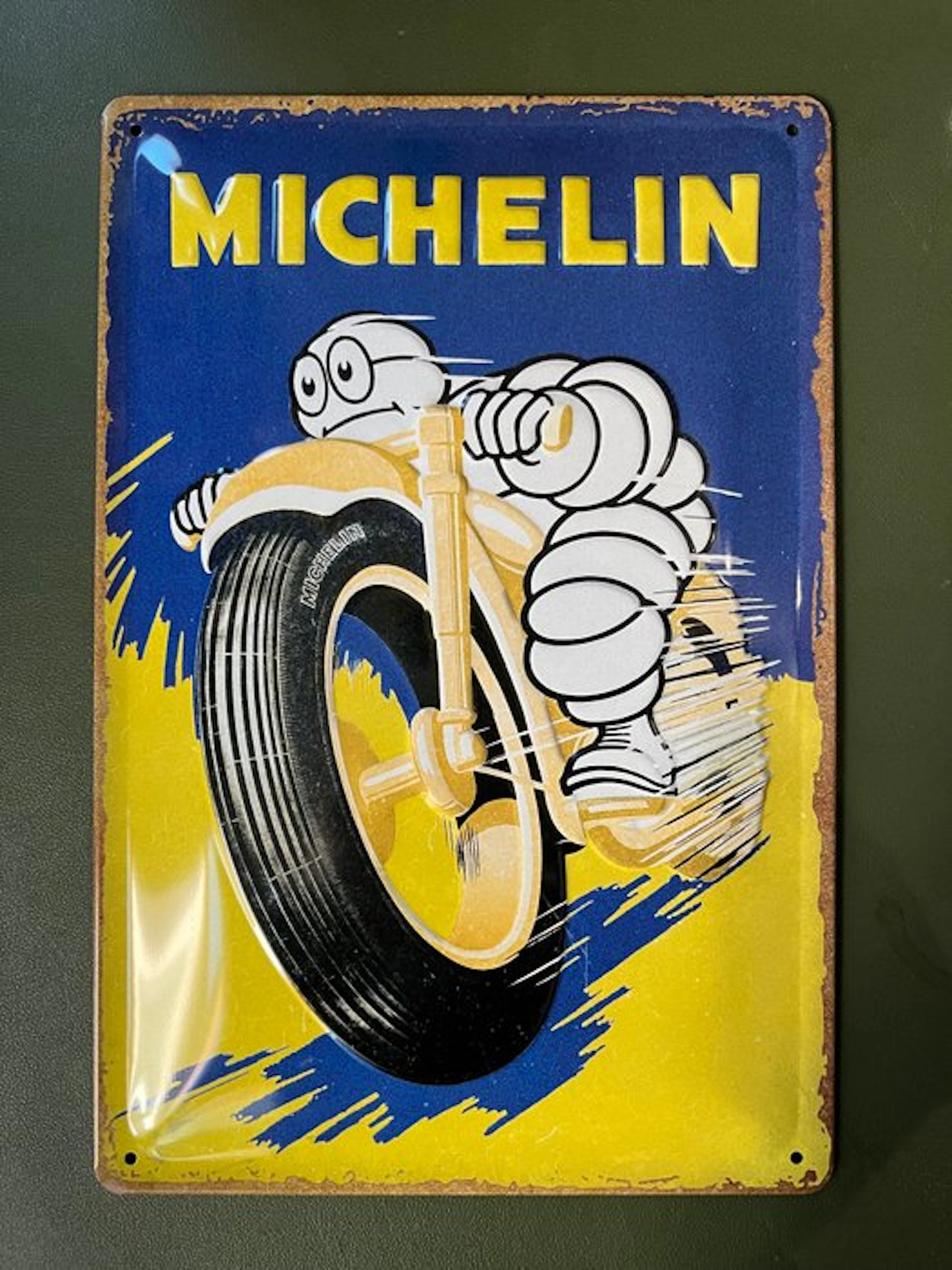 Michelin - Michelin billboard - Sign - Metal