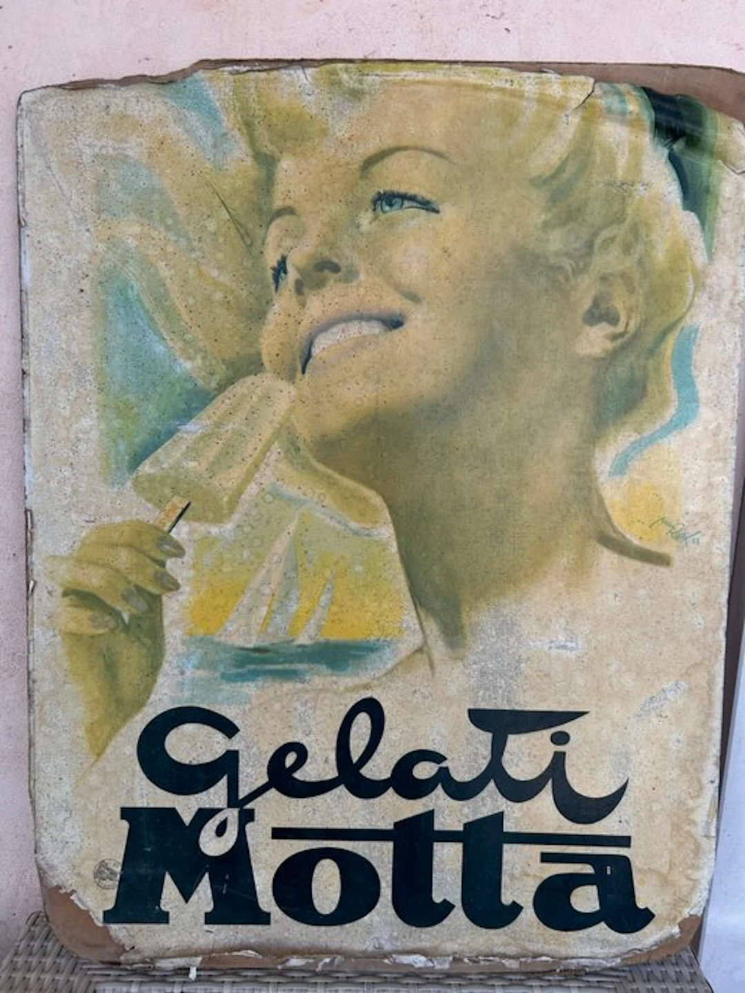 Motta Milano - Original Motta Ice Cream 1950 - Rossi...
