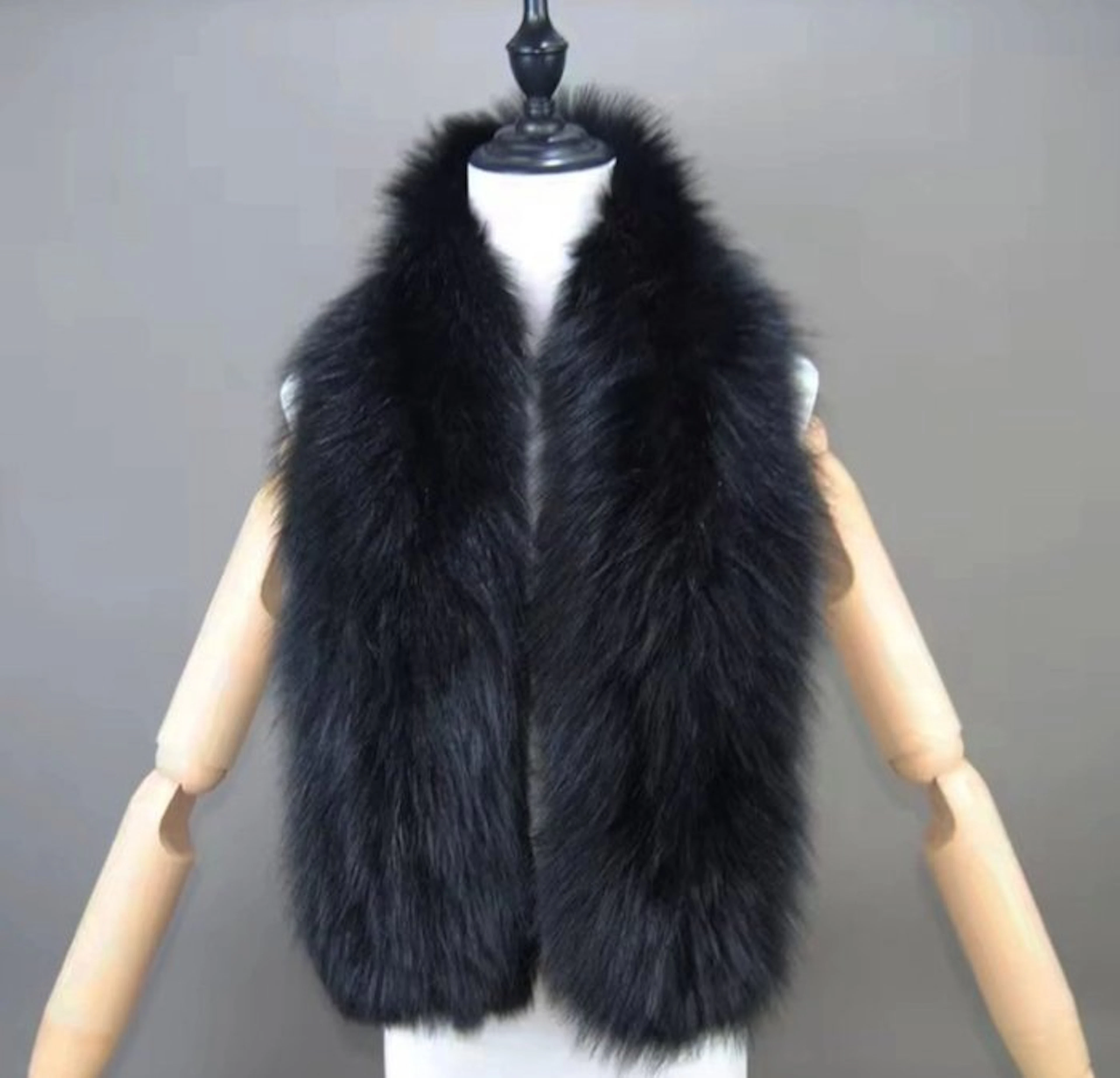 Artisan Furrier - Piel zorro negro - Scarf