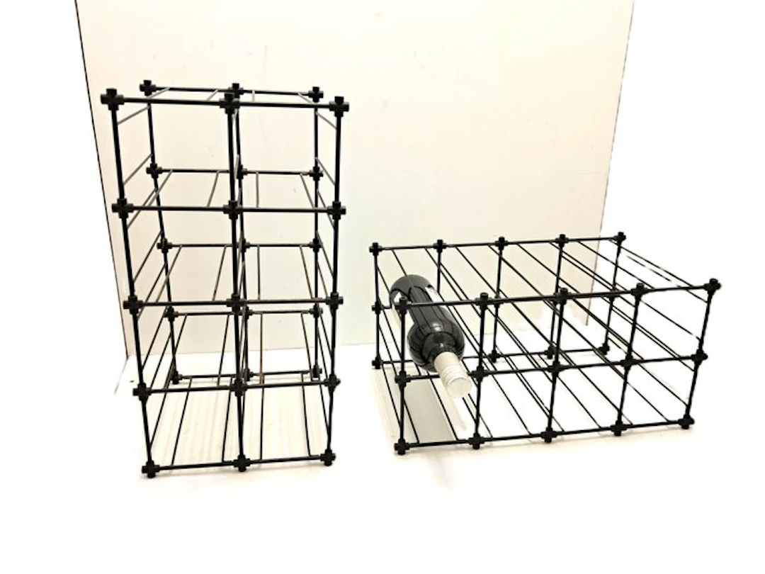 Wine rack (2) - Metal - Modular wine rack 2