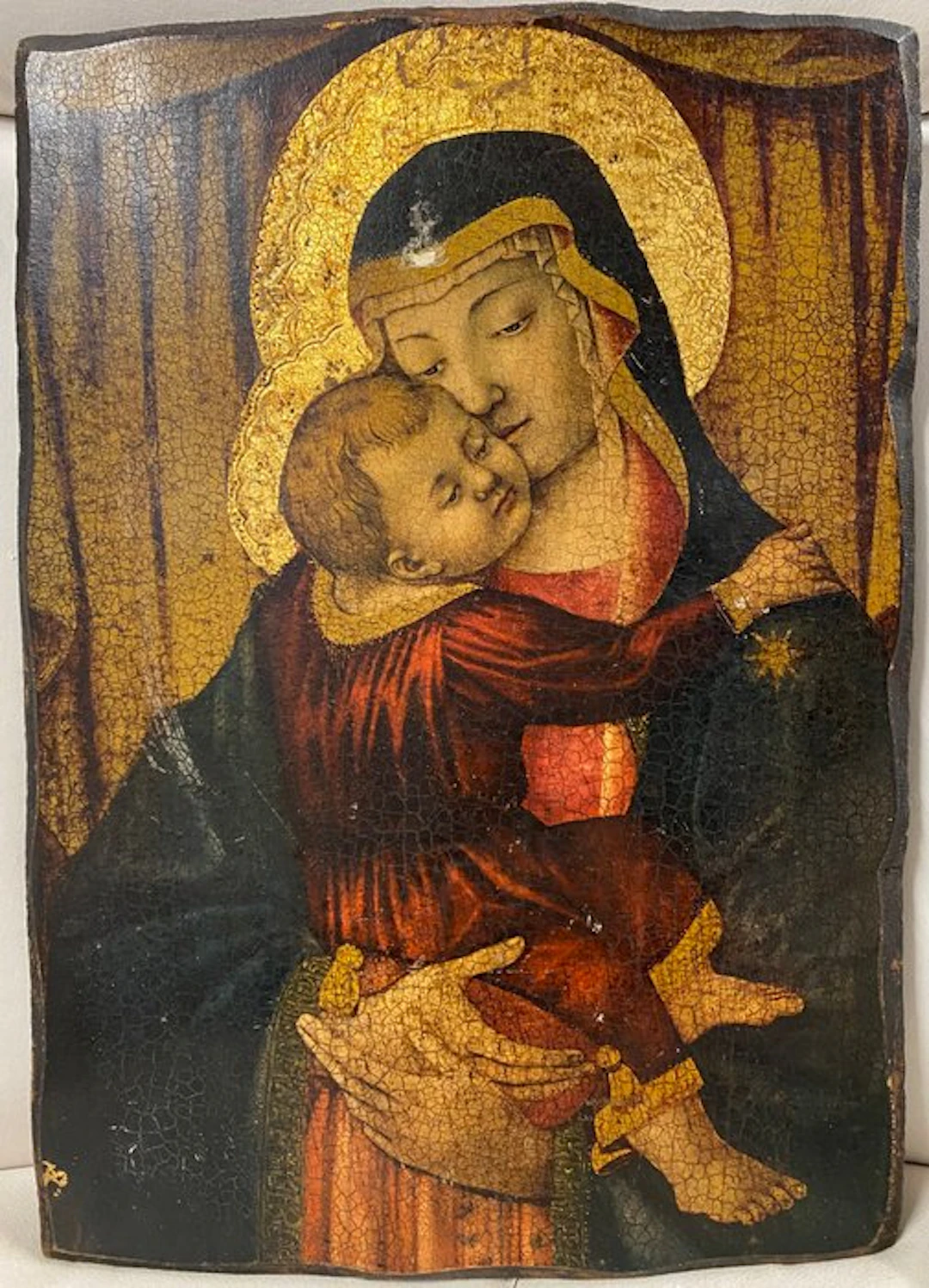 Icon - Mother of God with the infant Jesus - Wood