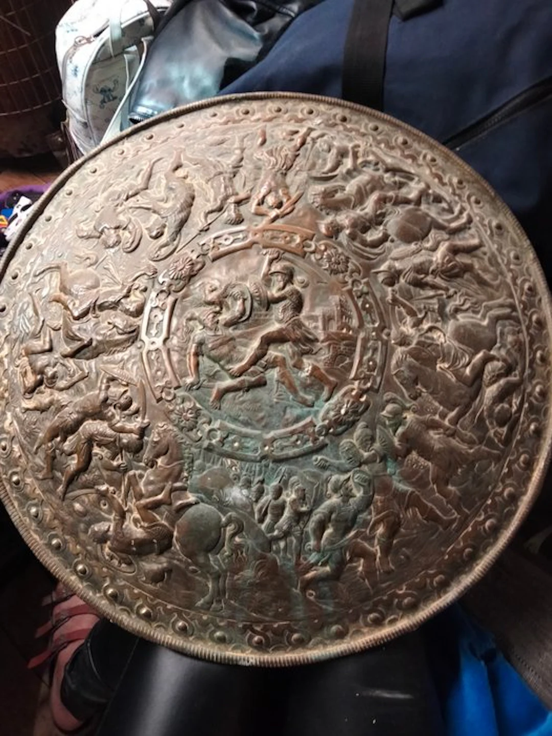 Bronze Shield - 54 cm