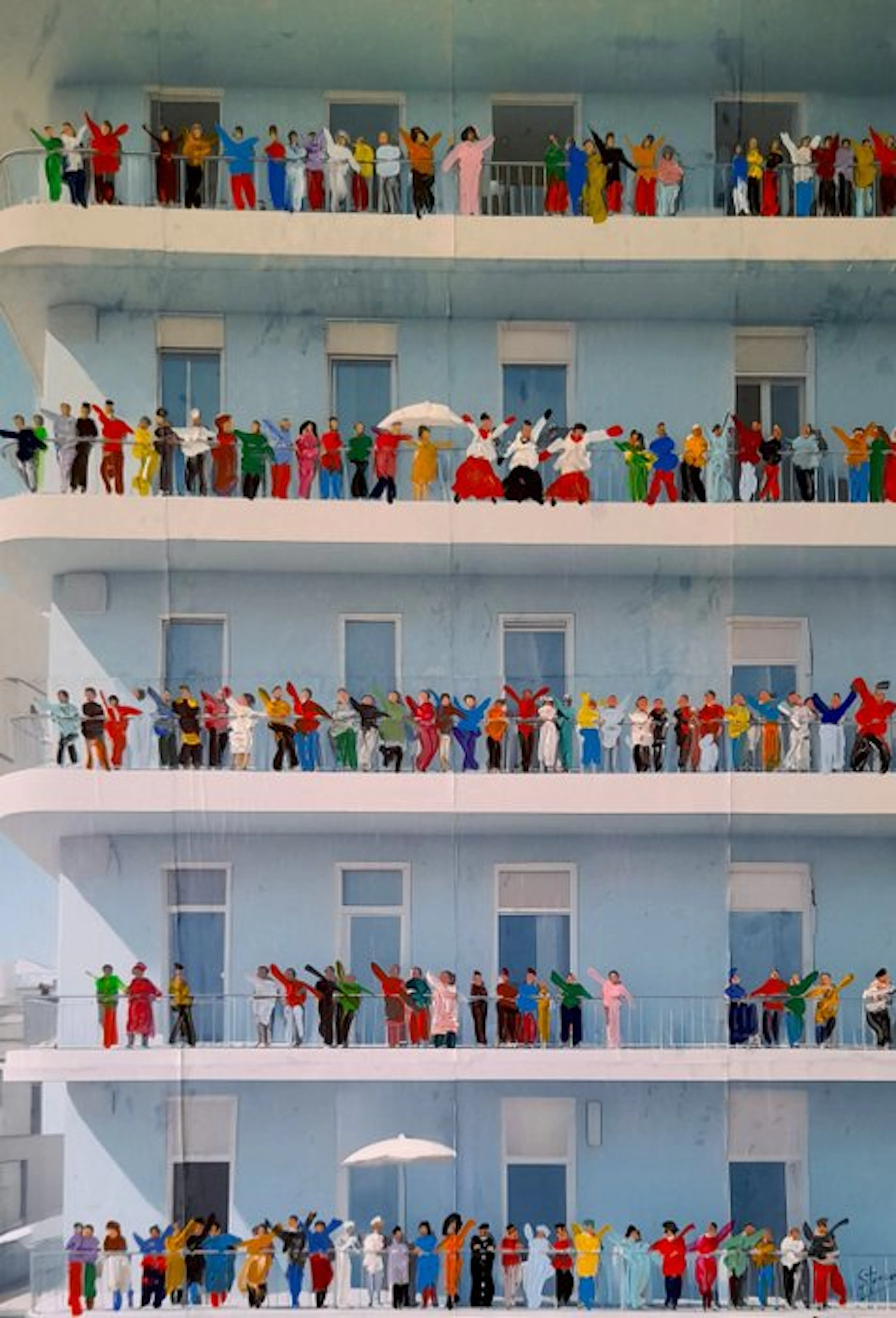Giorgio Stocco - People c8- opera unica