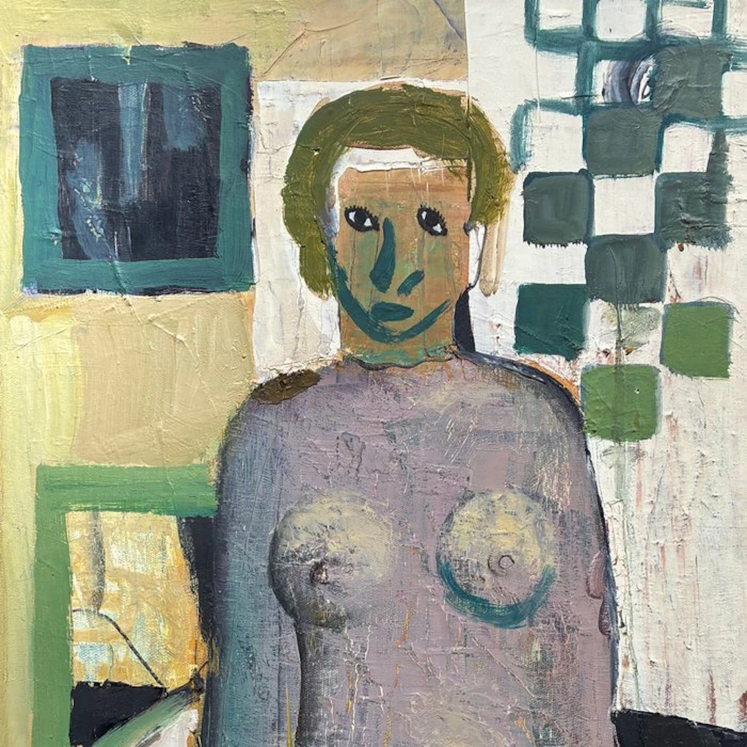 Kaspars Zariņš (1962) - Nu debout - "Noslepums" (vendu sans prix de réserve)