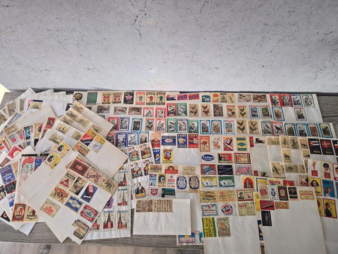 Themed collection - Lucifer labels (1890-1970) - Expo 58