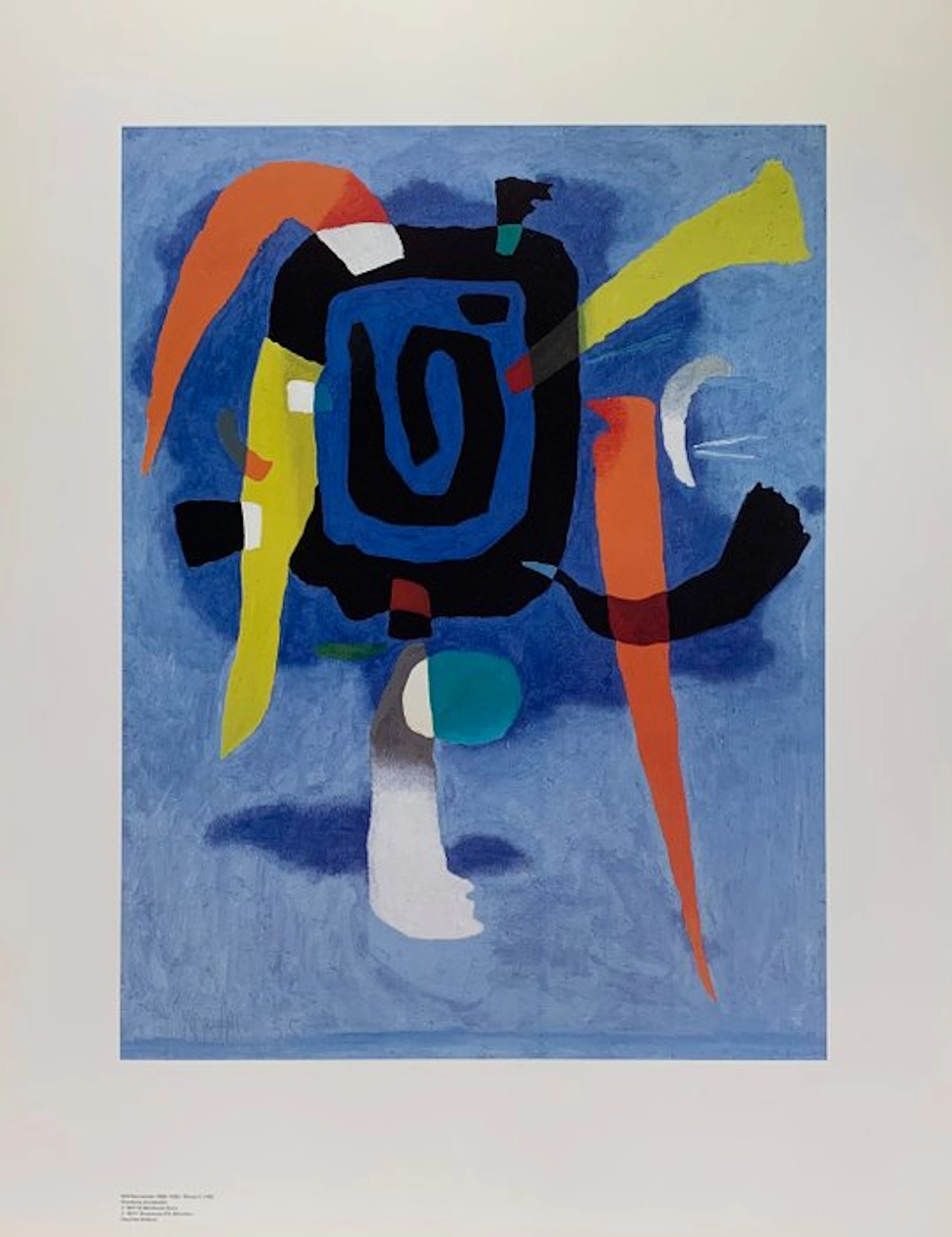 Willi Baumeister - Bluxao V, 1955 - Artprint - 90 x 70 cm