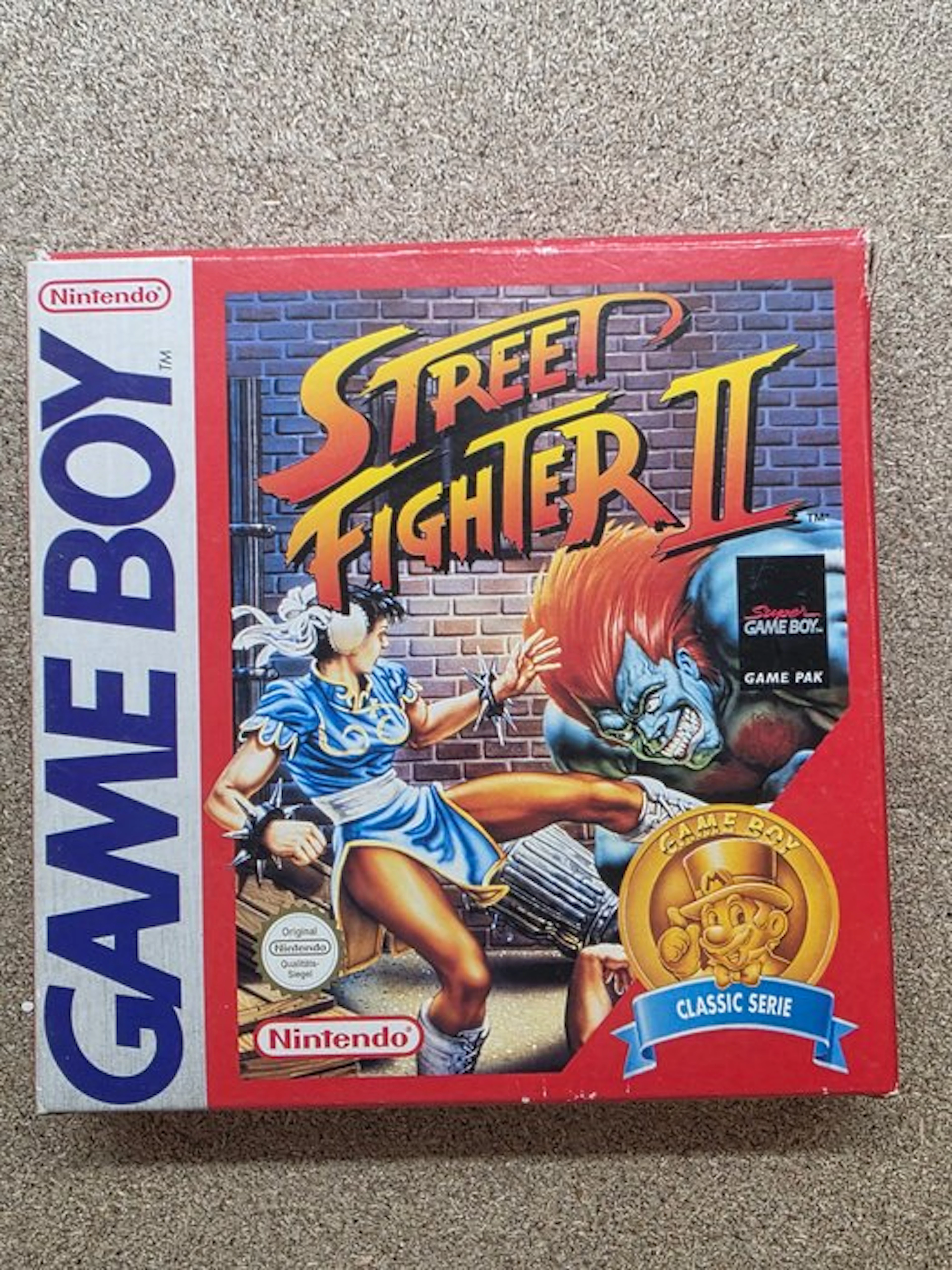 Nintendo - Gameboy Classic - Old stock - "Street Fighter...