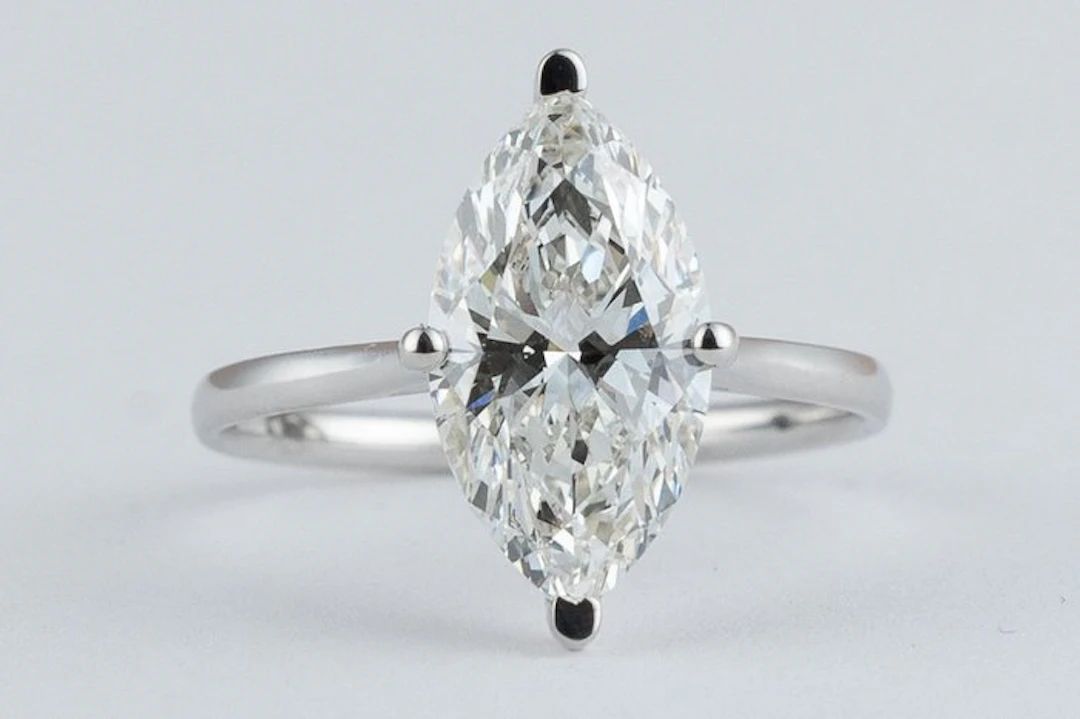 No reserve price - Ring - 14 kt