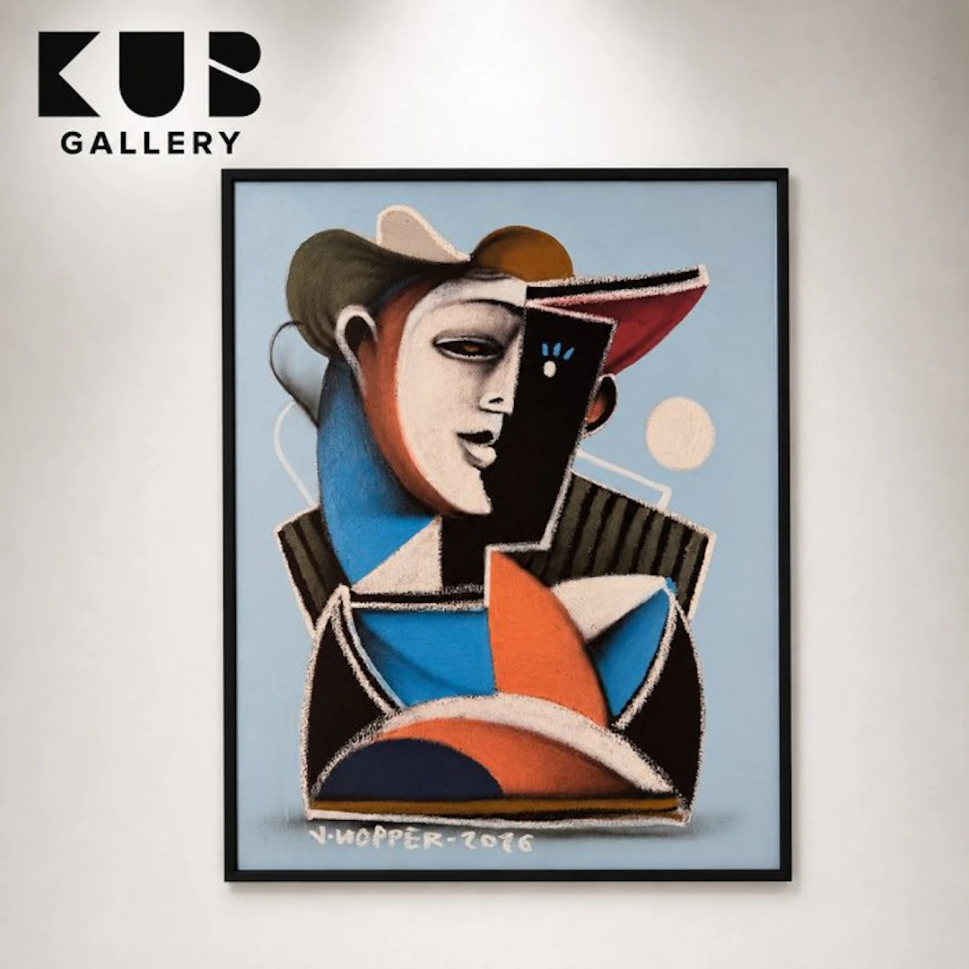Jone Hopper - Petit buste au chapeau