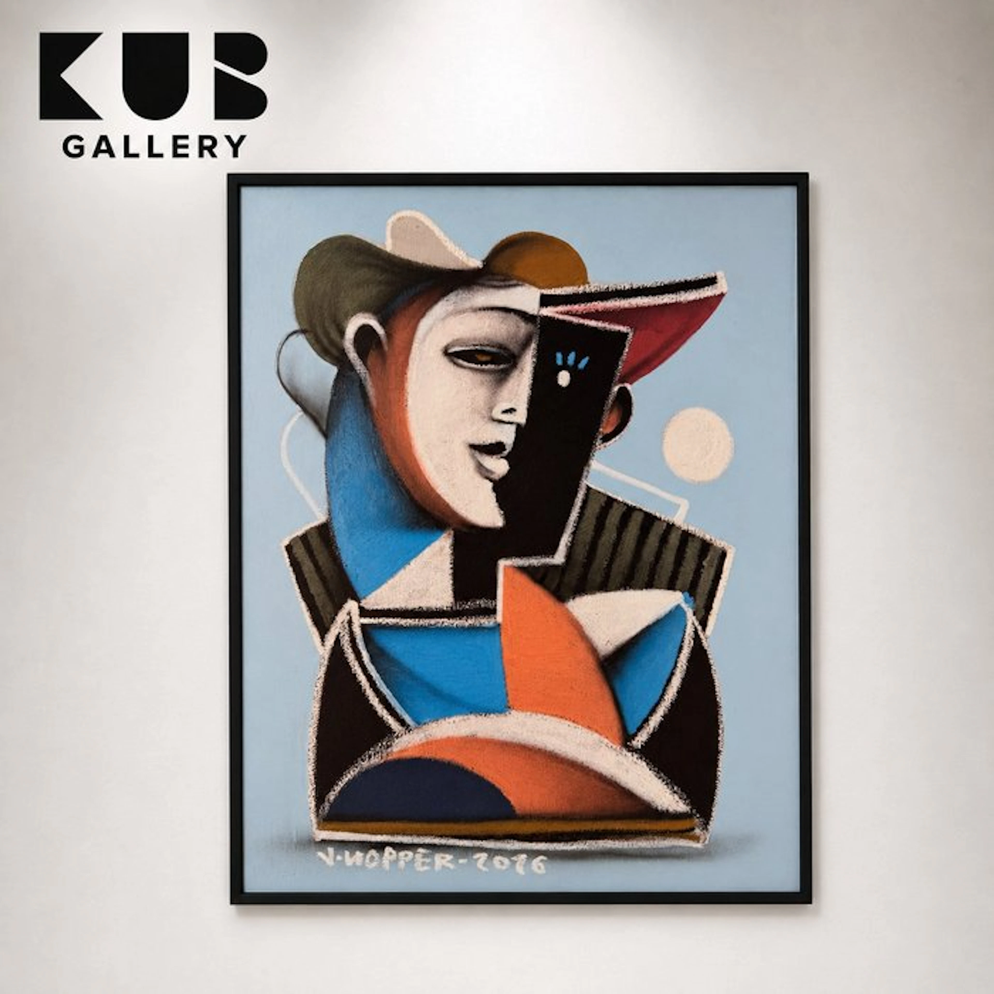 Jone Hopper - Petit buste au chapeau
