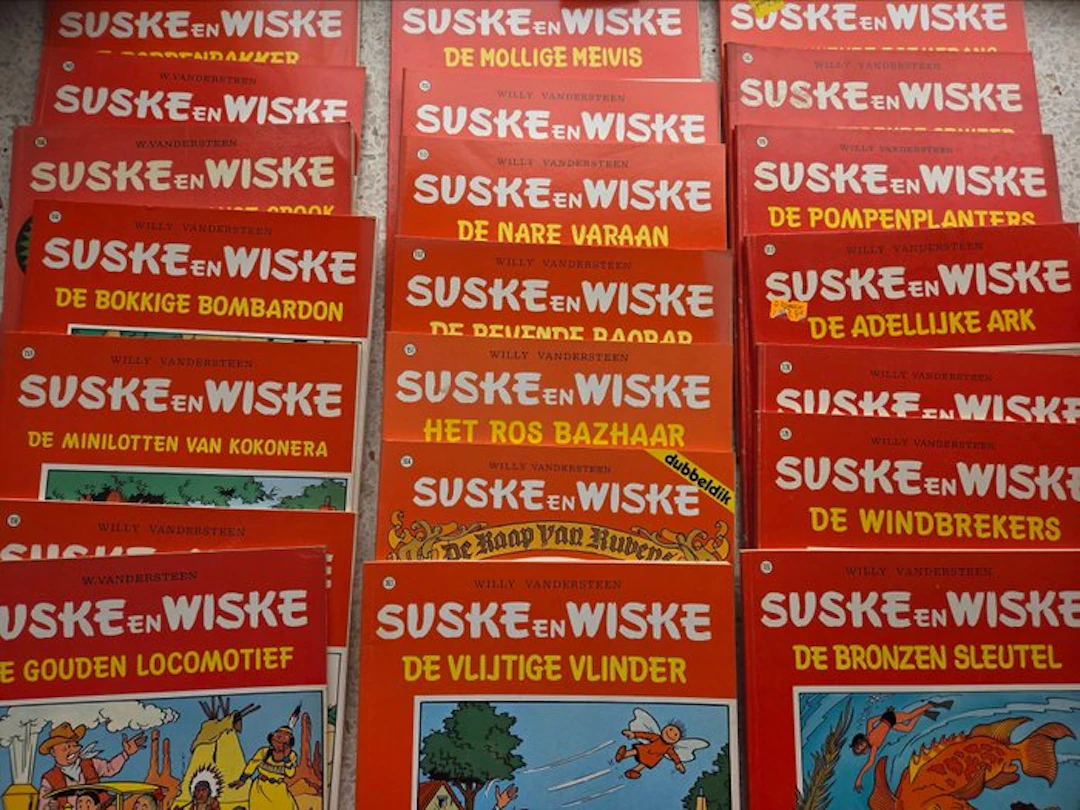 Suske en Wiske - in de range van 111 t/m 283 - 99 Album...