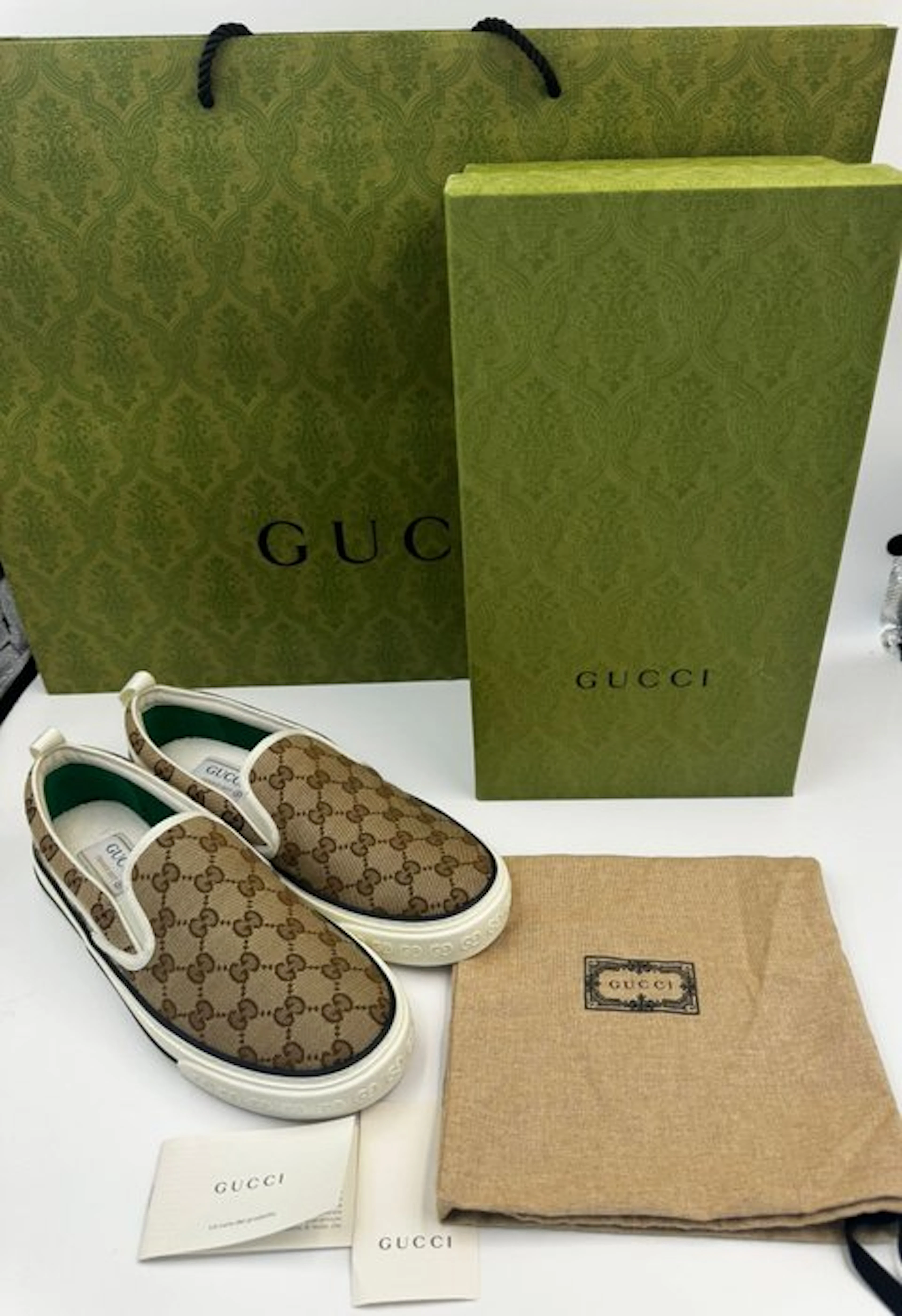Gucci - Monogramma - Sneakers - Size: EU 40 - New with tags