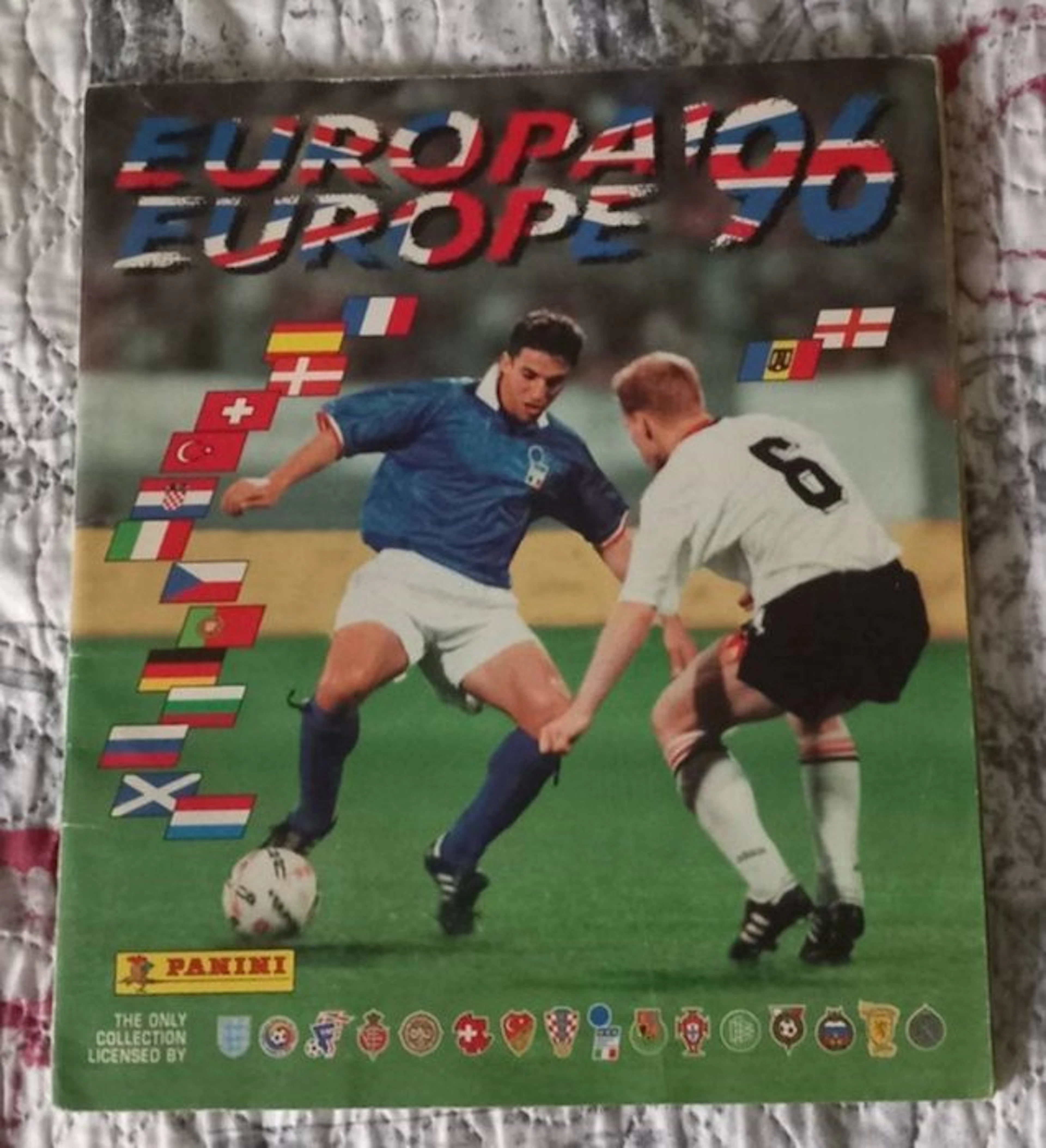 1996 Panini Euro 96 Zinedine Zidane - 1 Complete album - Excellent (EX)