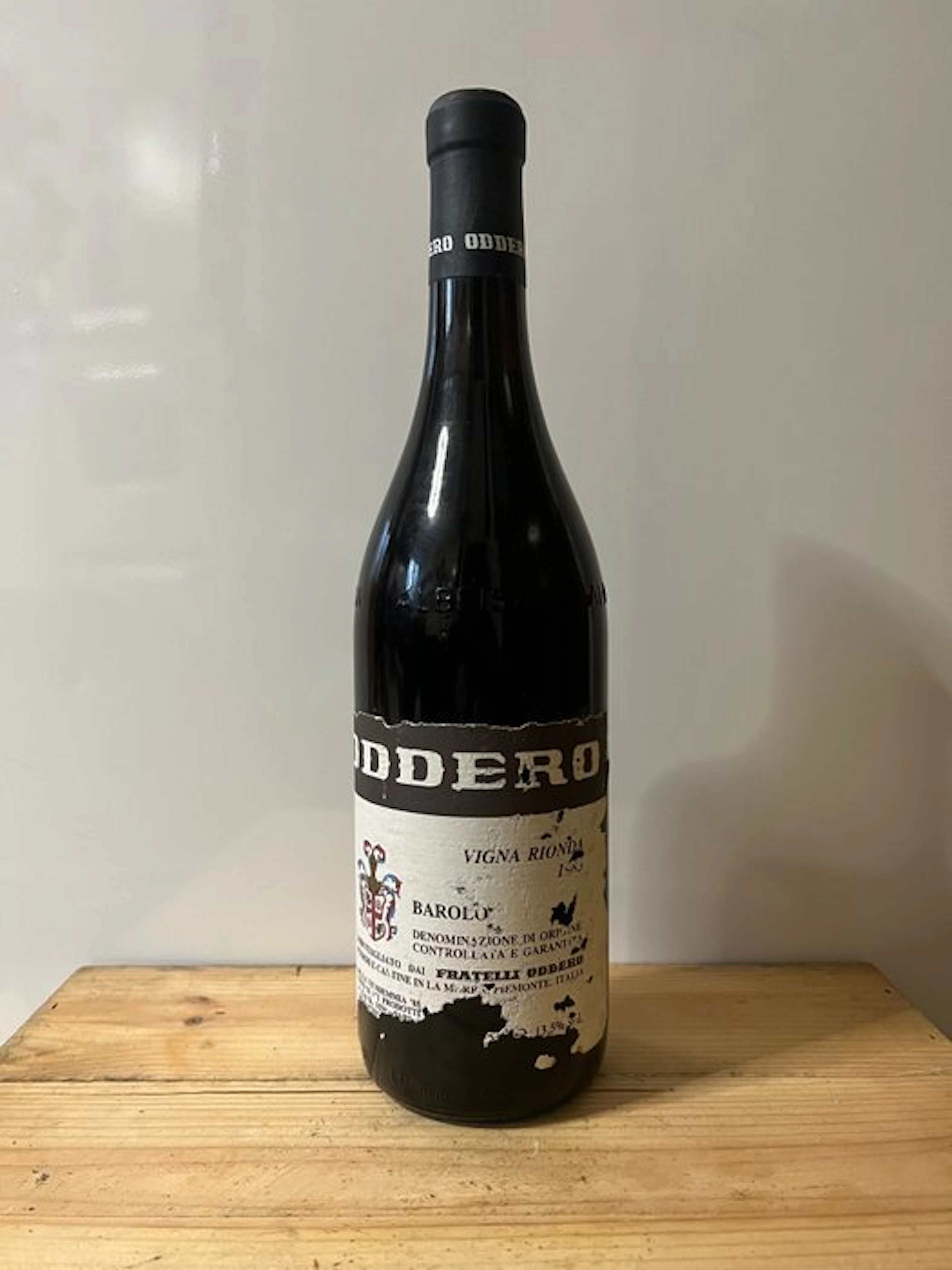 1985 Oddero Vigna Rionda - Barolo Riserva - 1 Bottle (0.75L)
