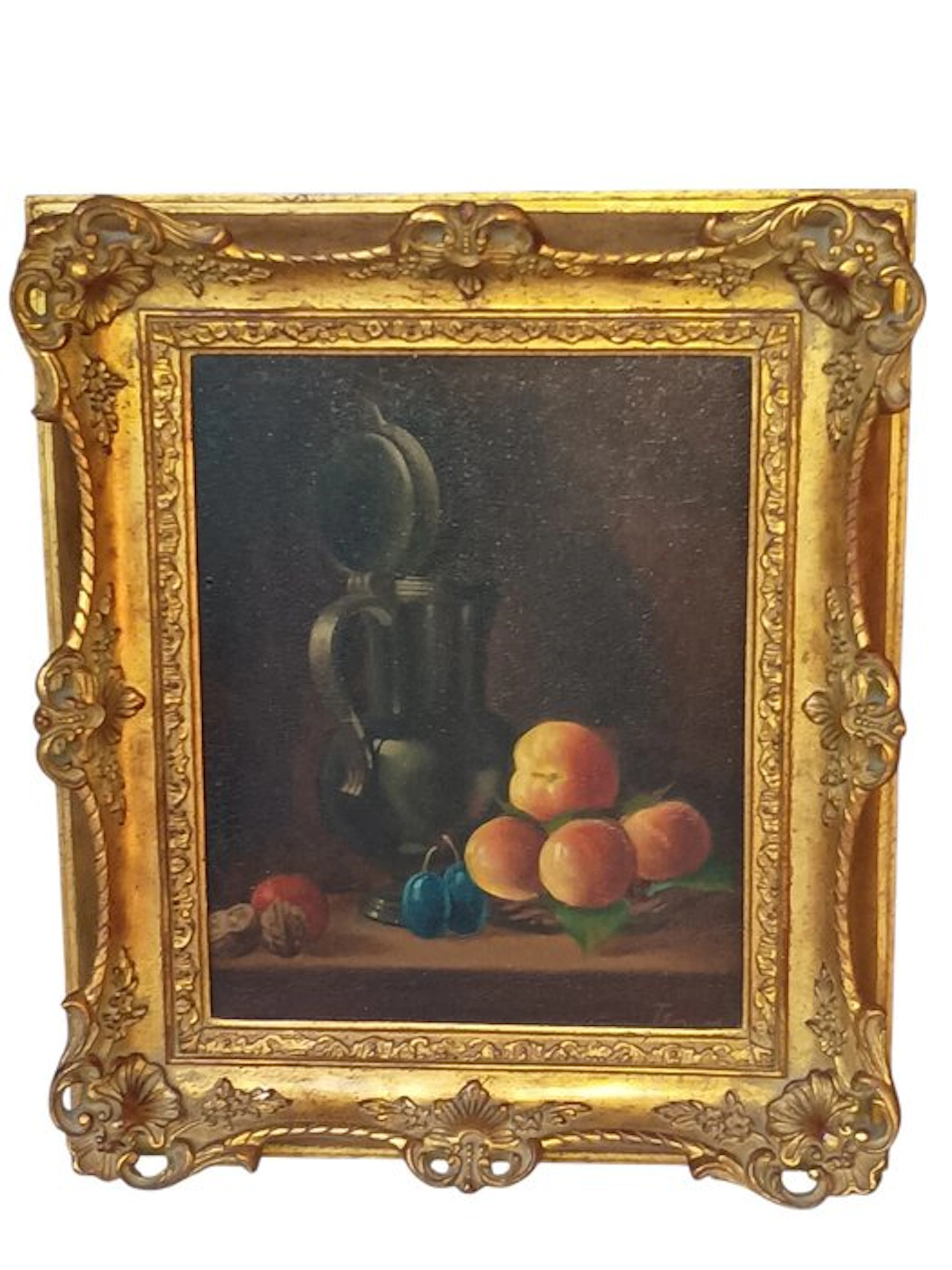 Frame - Wood, Iron - Classic Dutch still life.