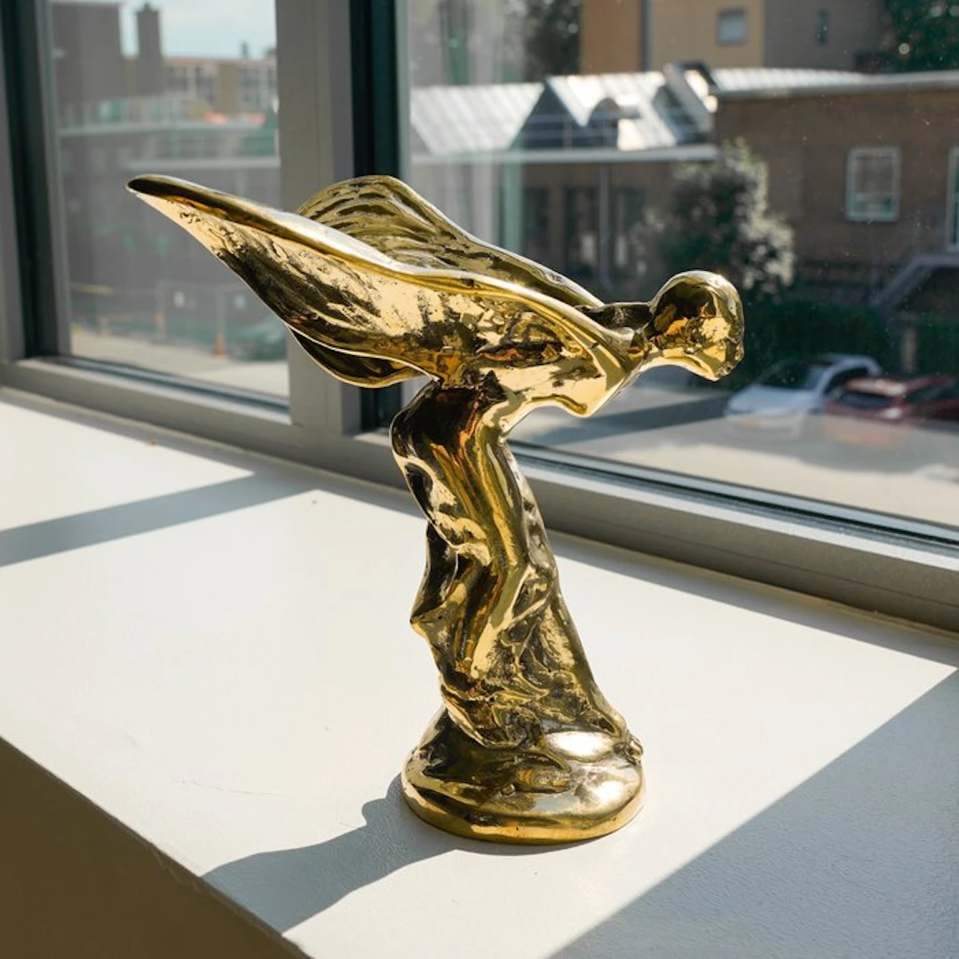 Sculpture, NO RESERVE PRICE - Sculpture of Rolls Royce - 19 cm - Bronze