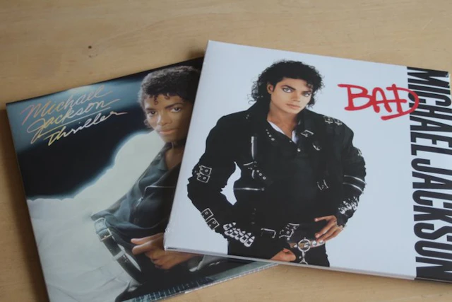 Michael Jackson - Thriller + Bad - LP albums (multiple items) - Reissue - 2018