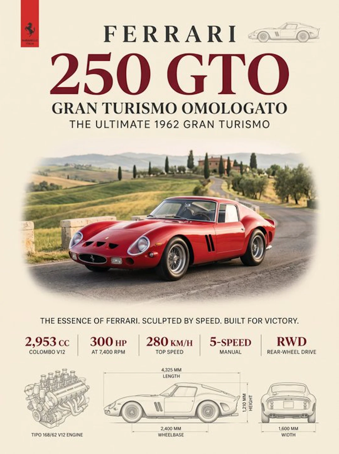 Shmidt.Art - Ferrari - Ferrari 250 GTO - 2020s