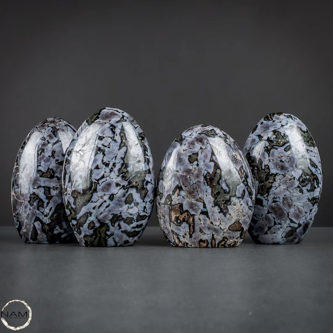 Noble Merlinite Free-Form Set – Mystical Drawing...