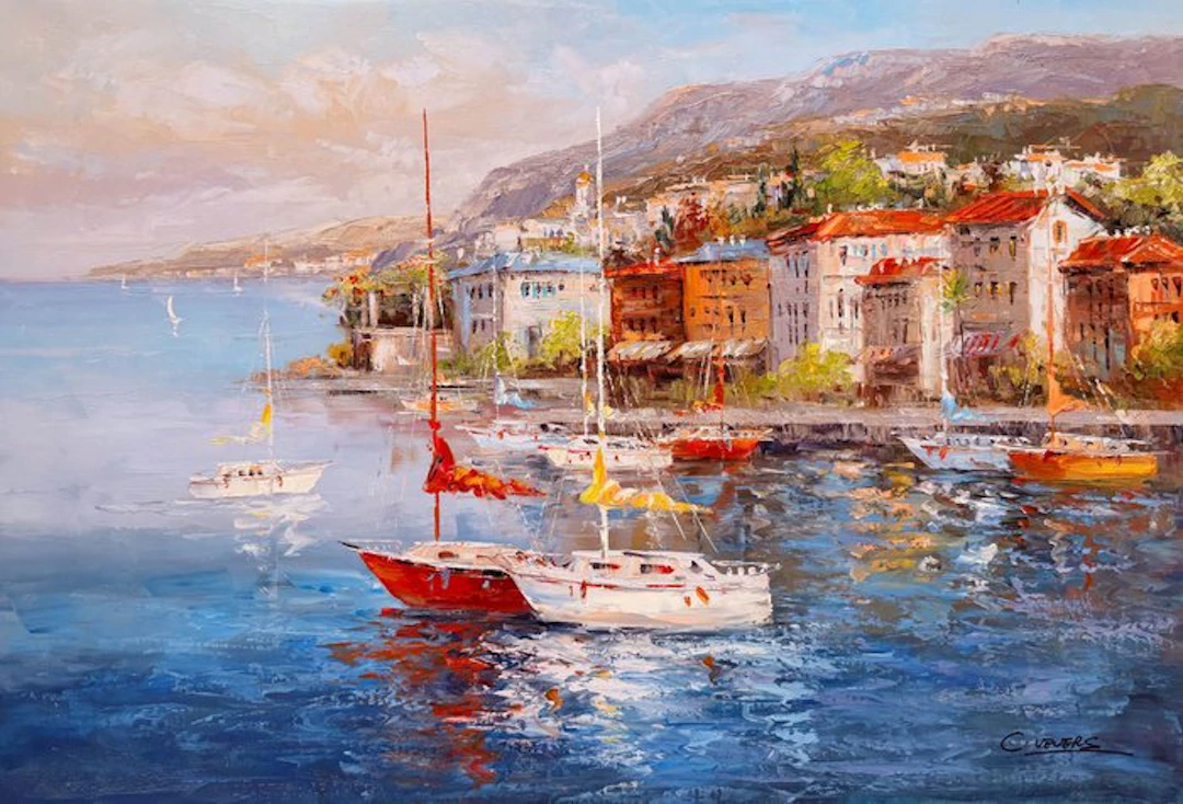 Christof Vevers (1962) - French Riviera ~ Côte d'Azur ~...