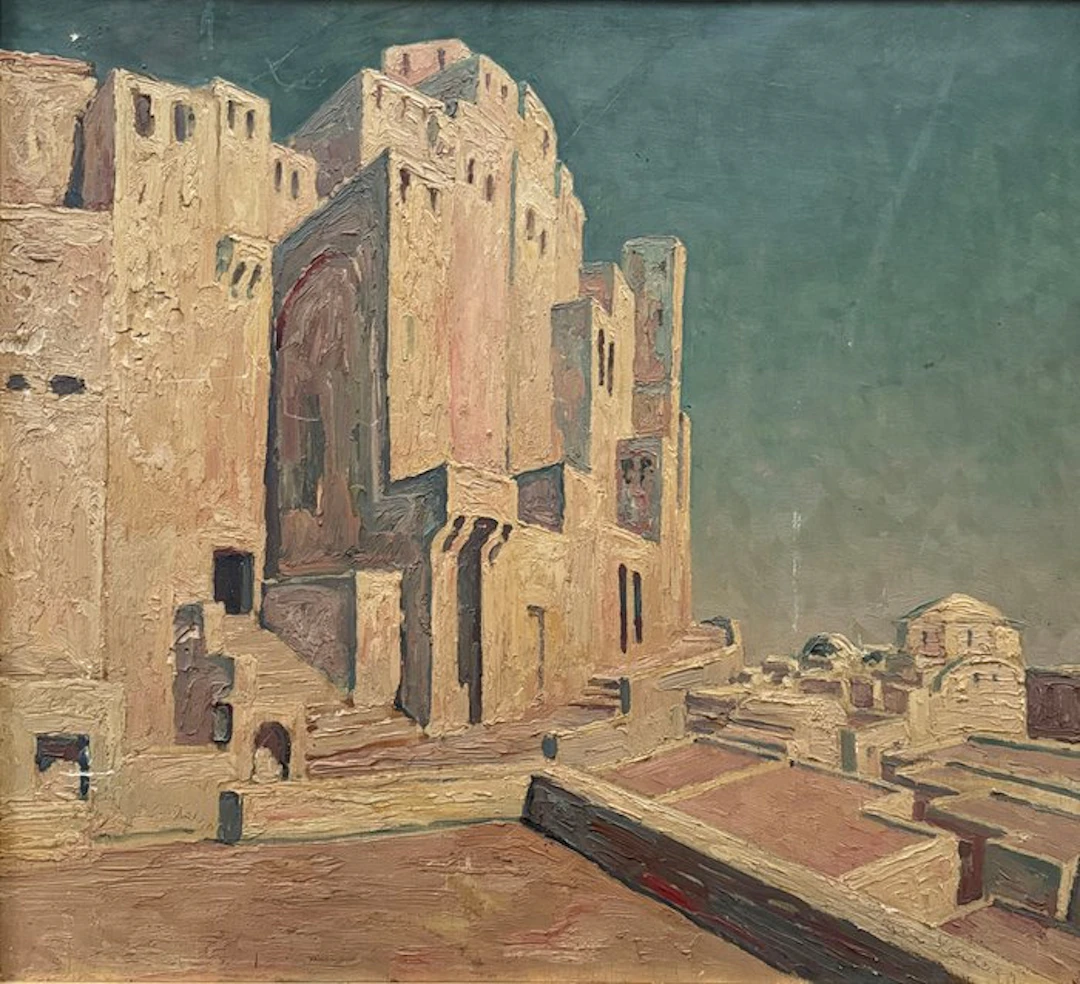 Ingwer Paulsen (1883-1943) - Oriental scene