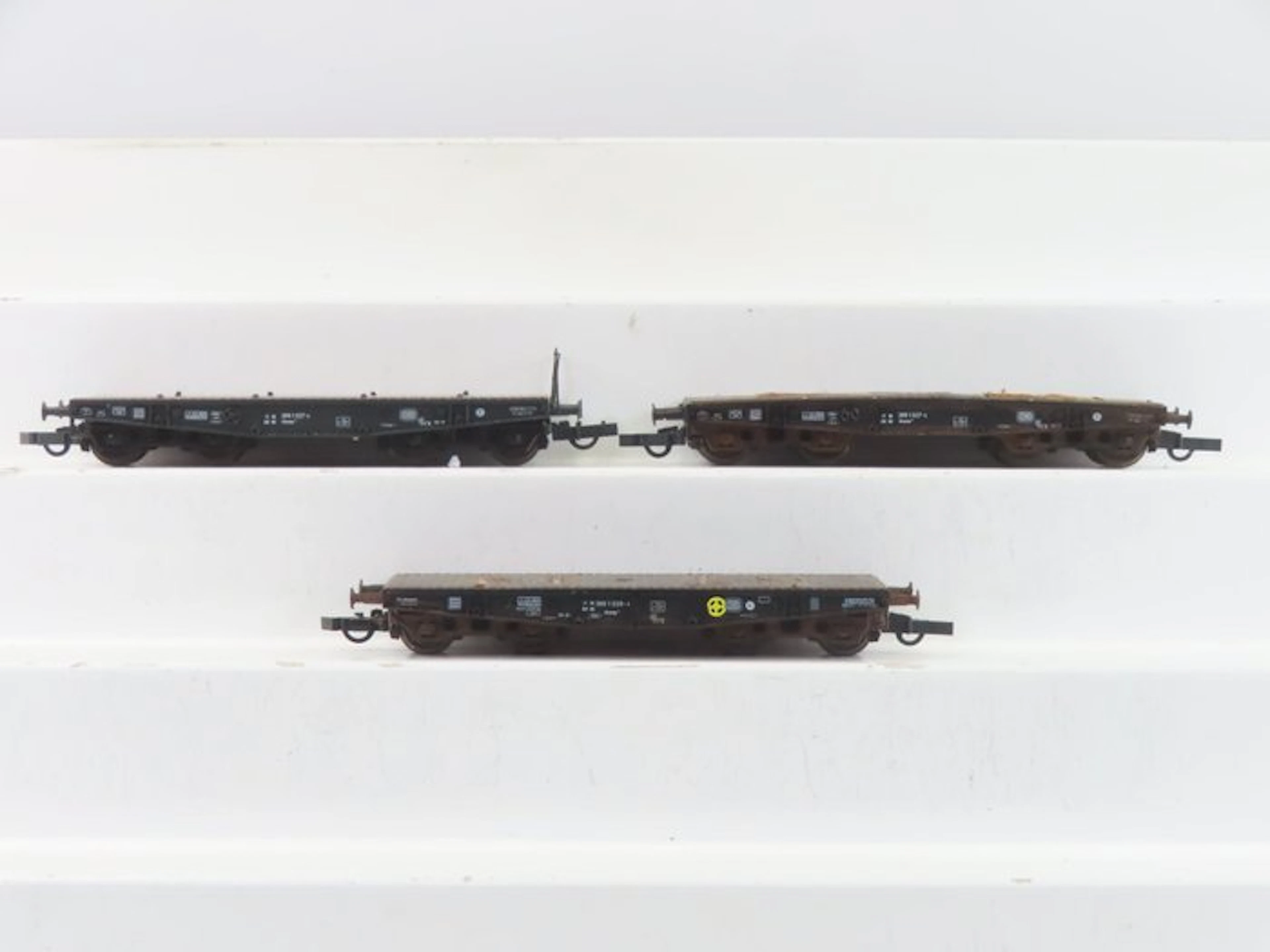 Roco H0 - 44313-A - Model train freight carriage (3) - 3x...