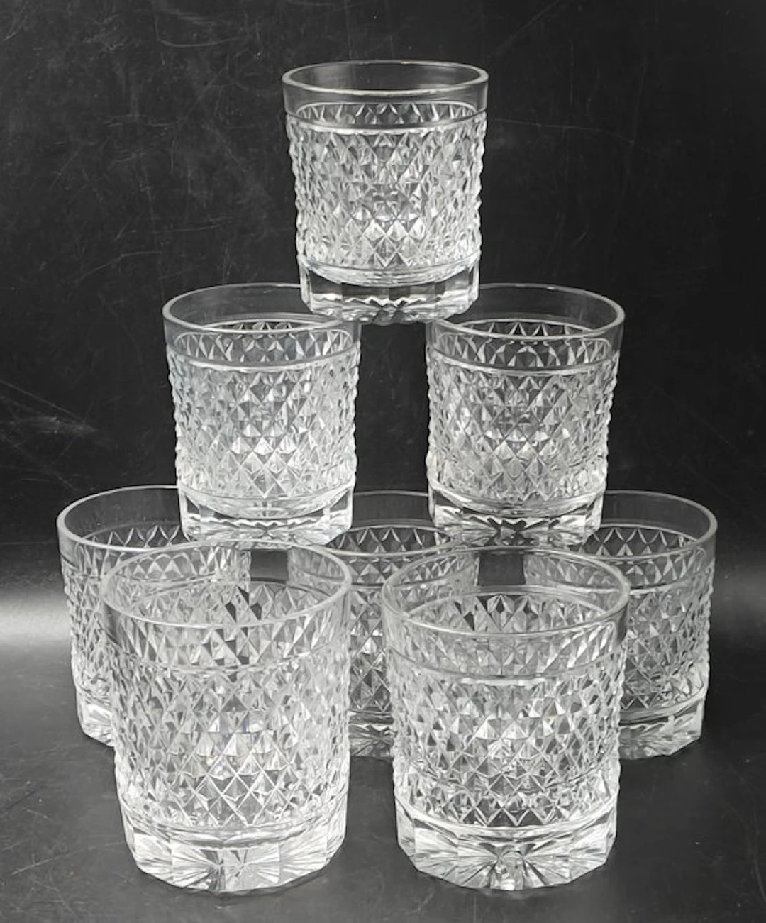 St. Louis - Liquor set (8) - Tommy - Crystal