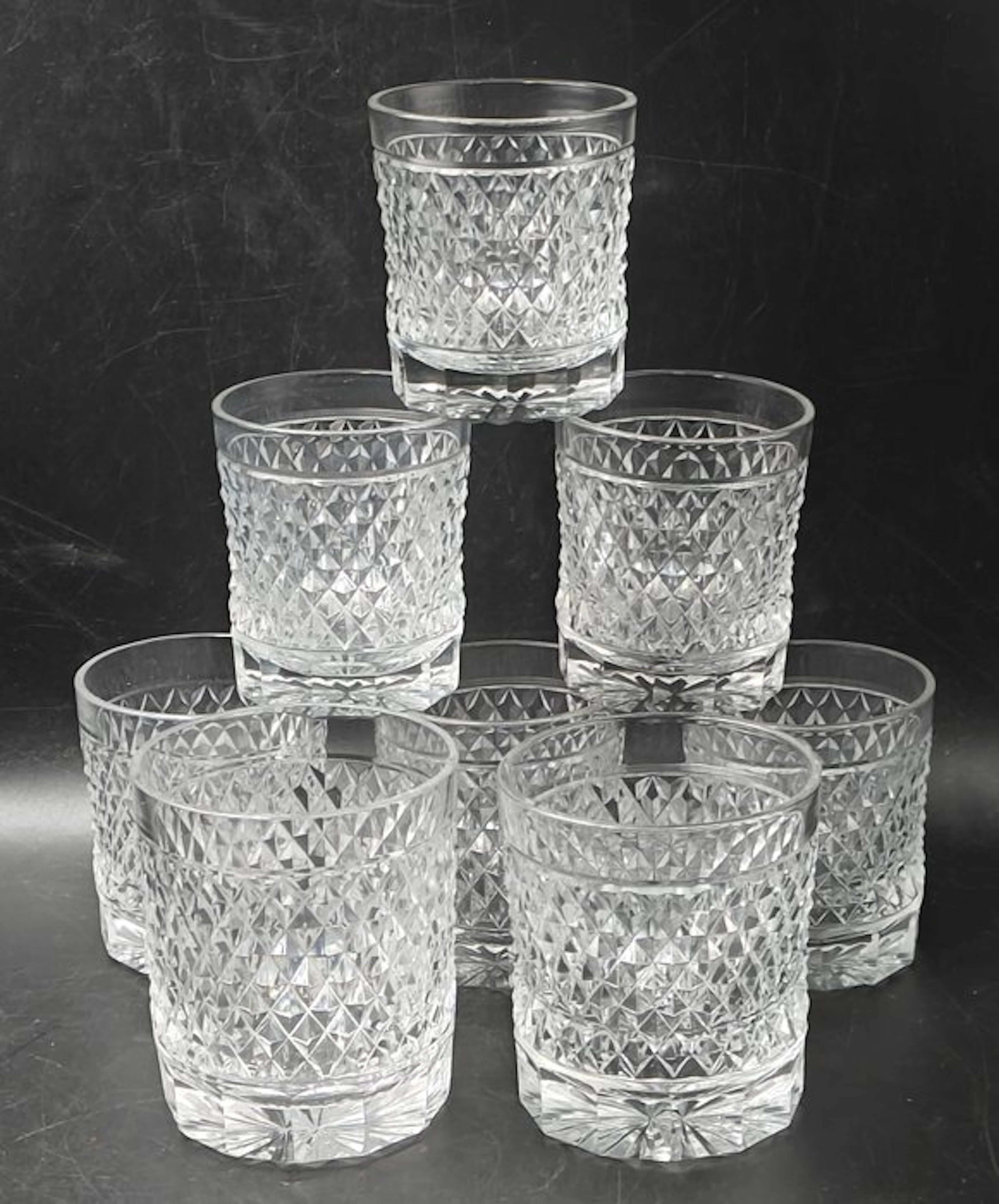 St. Louis - Liquor set (8) - Tommy - Crystal