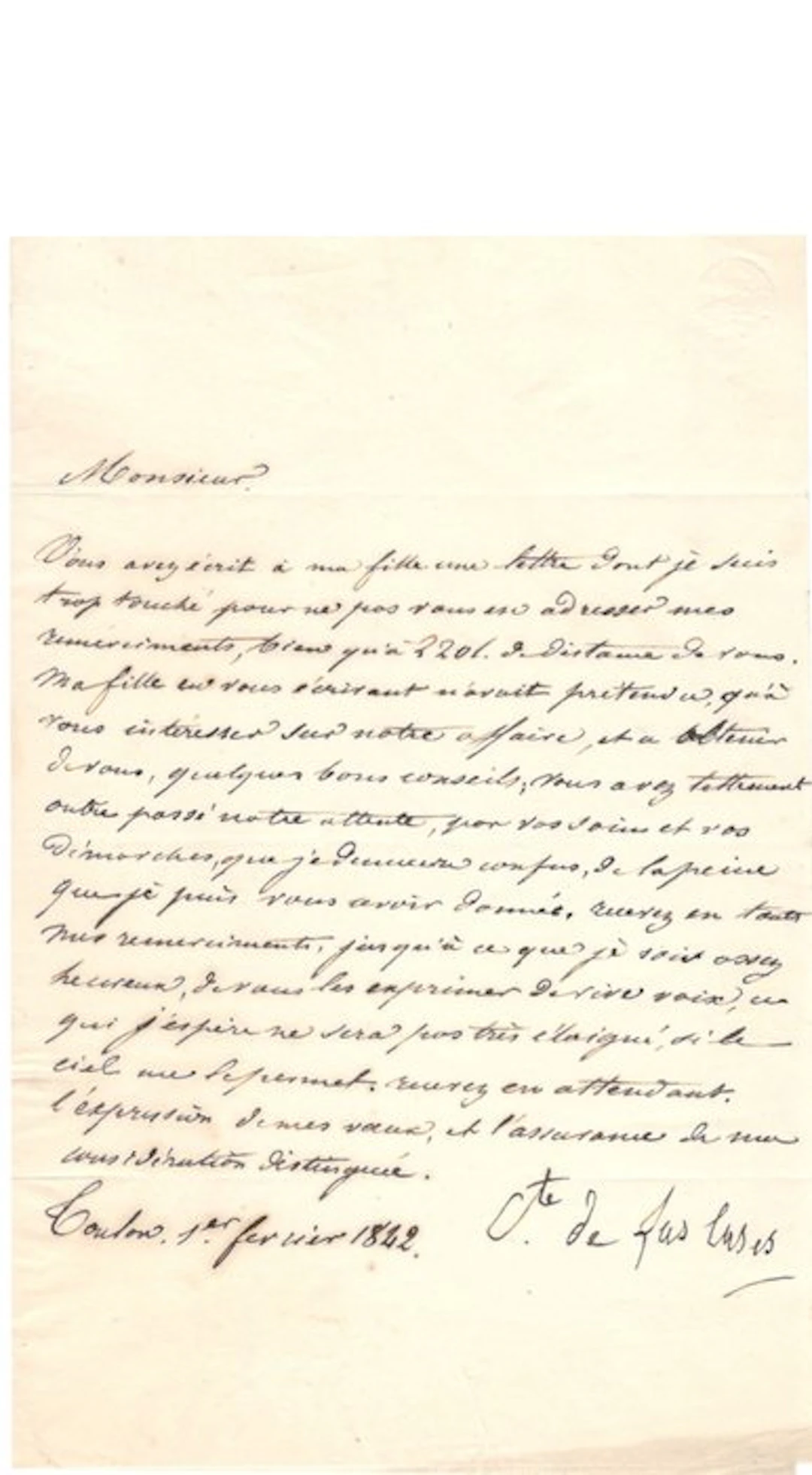 Comte Emmanuel de LAS CASES (1766/1842) Compagnon de...