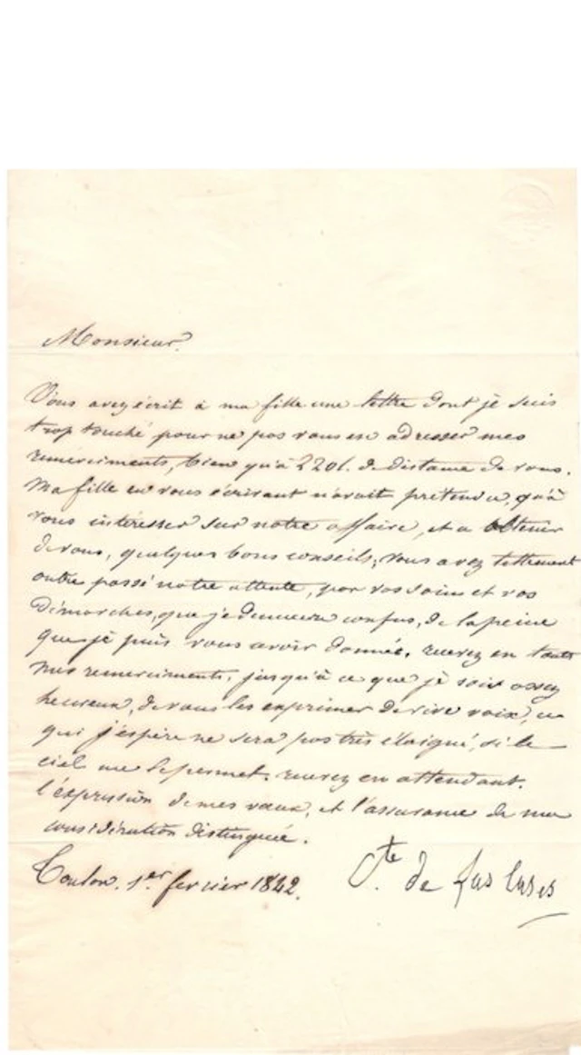 Comte Emmanuel de LAS CASES (1766/1842) Compagnon de...