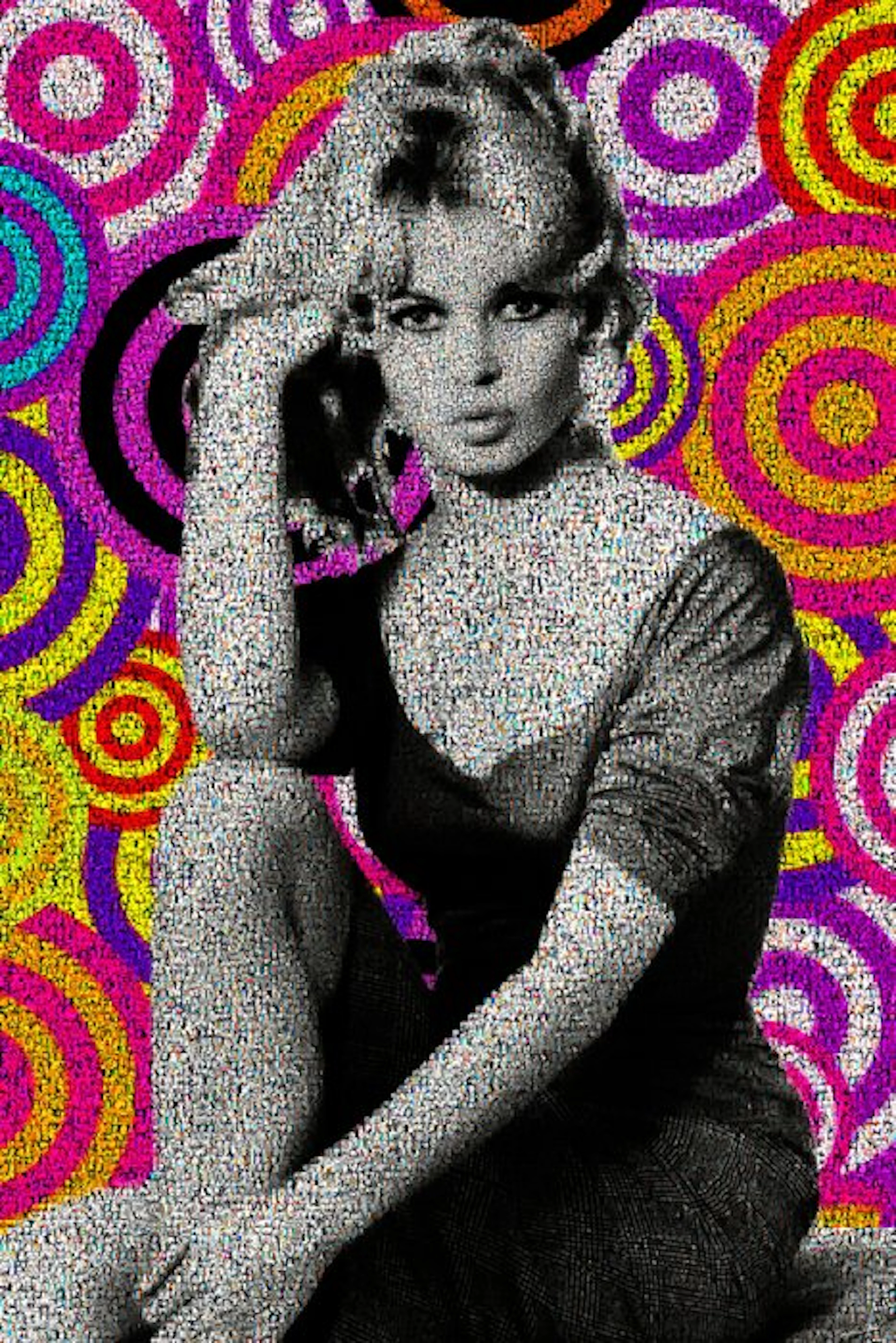 David Law (1967) - Crypto Bardot Pop - Format XL 50x75