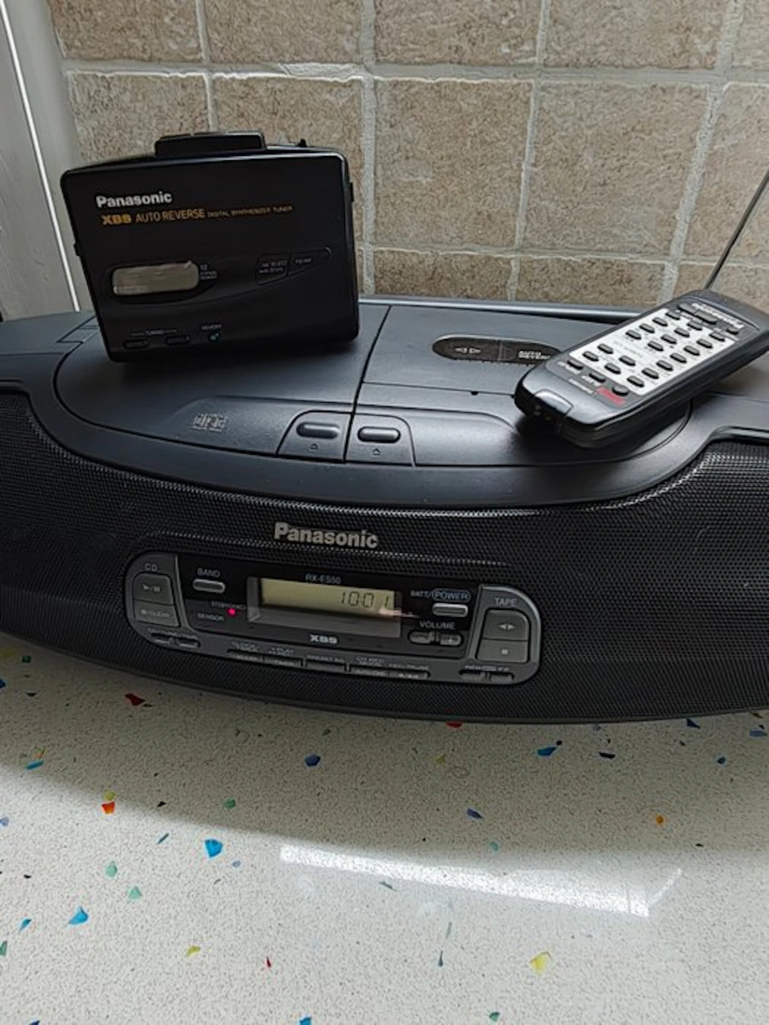 Panasonic - RX-ES50 - RQ-V185 Set of audio equipment