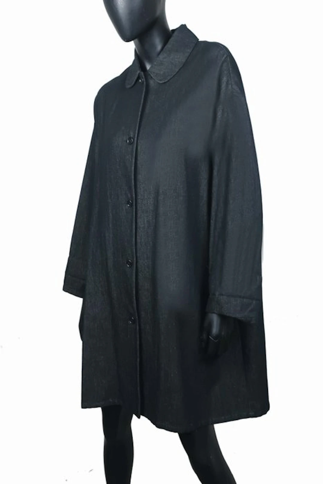ApuntoB- Denim& Linnen Duster Coat - Coat
