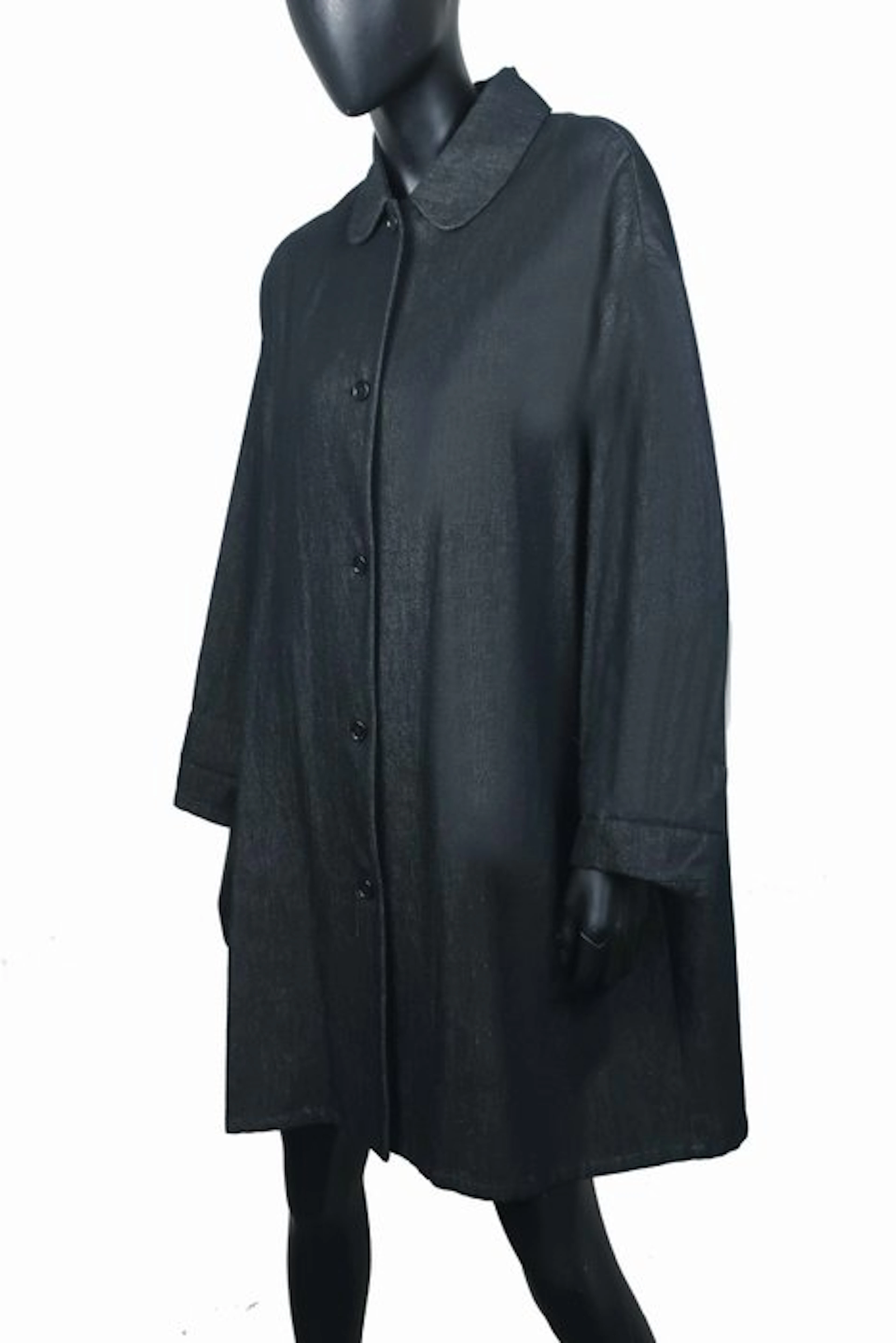 ApuntoB- Denim& Linnen Duster Coat - Coat