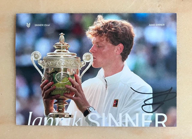 Wimbledon 2025 - Jannik Sinner - Fancard