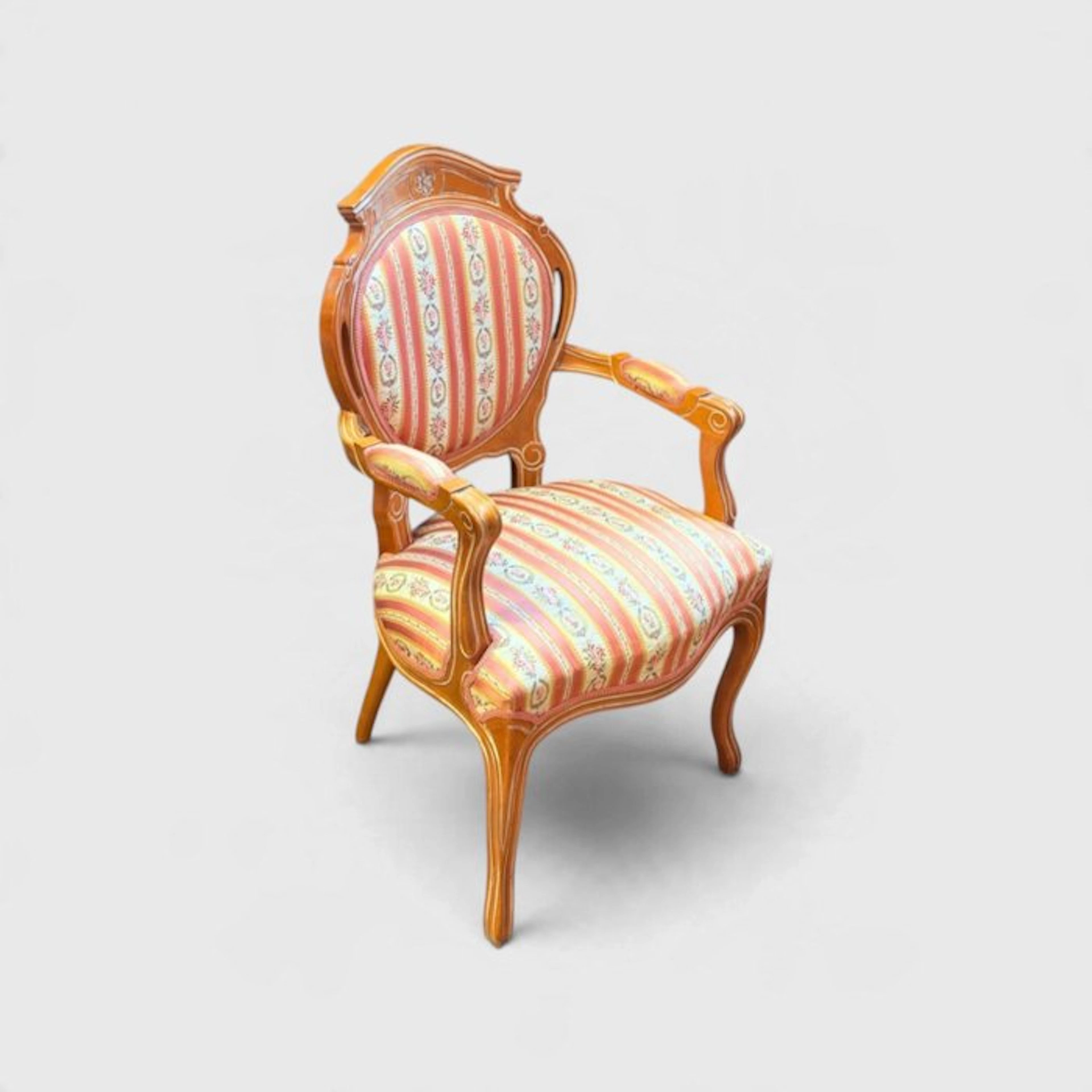 Armchair - Louis XVI - Wood, Textile