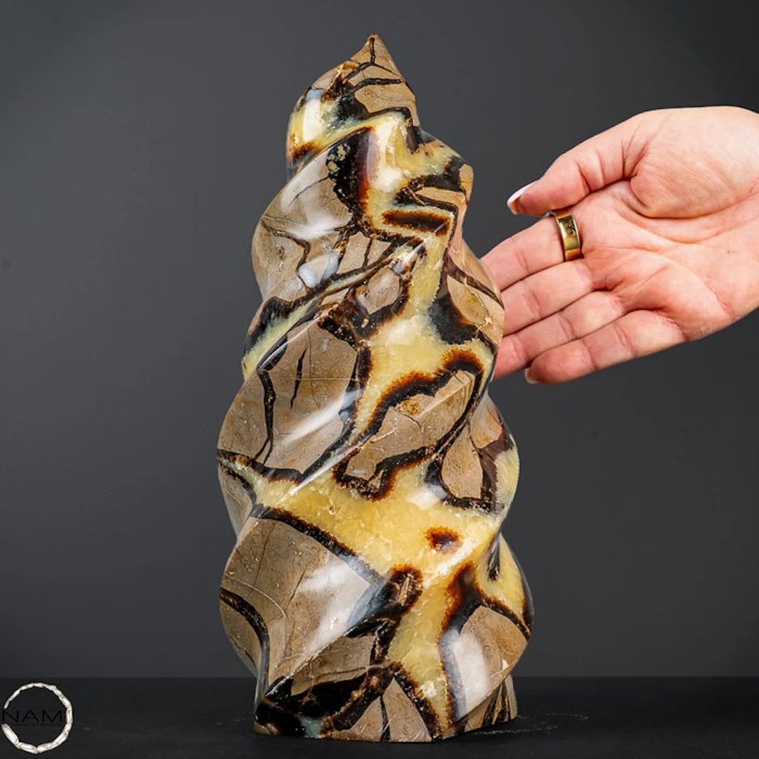 Septarian Flame – A unique freeform with fascinating...