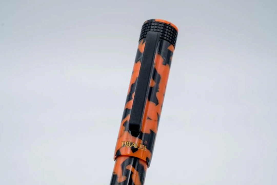 Tibaldi - Perfecta - BI-CO Black & Orange - Fountain pen