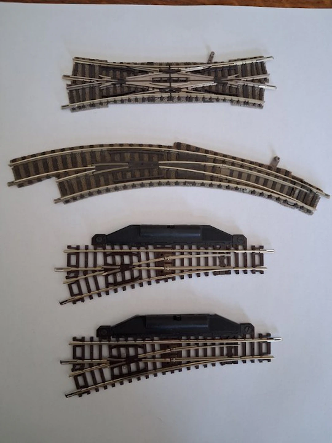 Fleischmann N - Model train tracks (4) - A set of tracks...