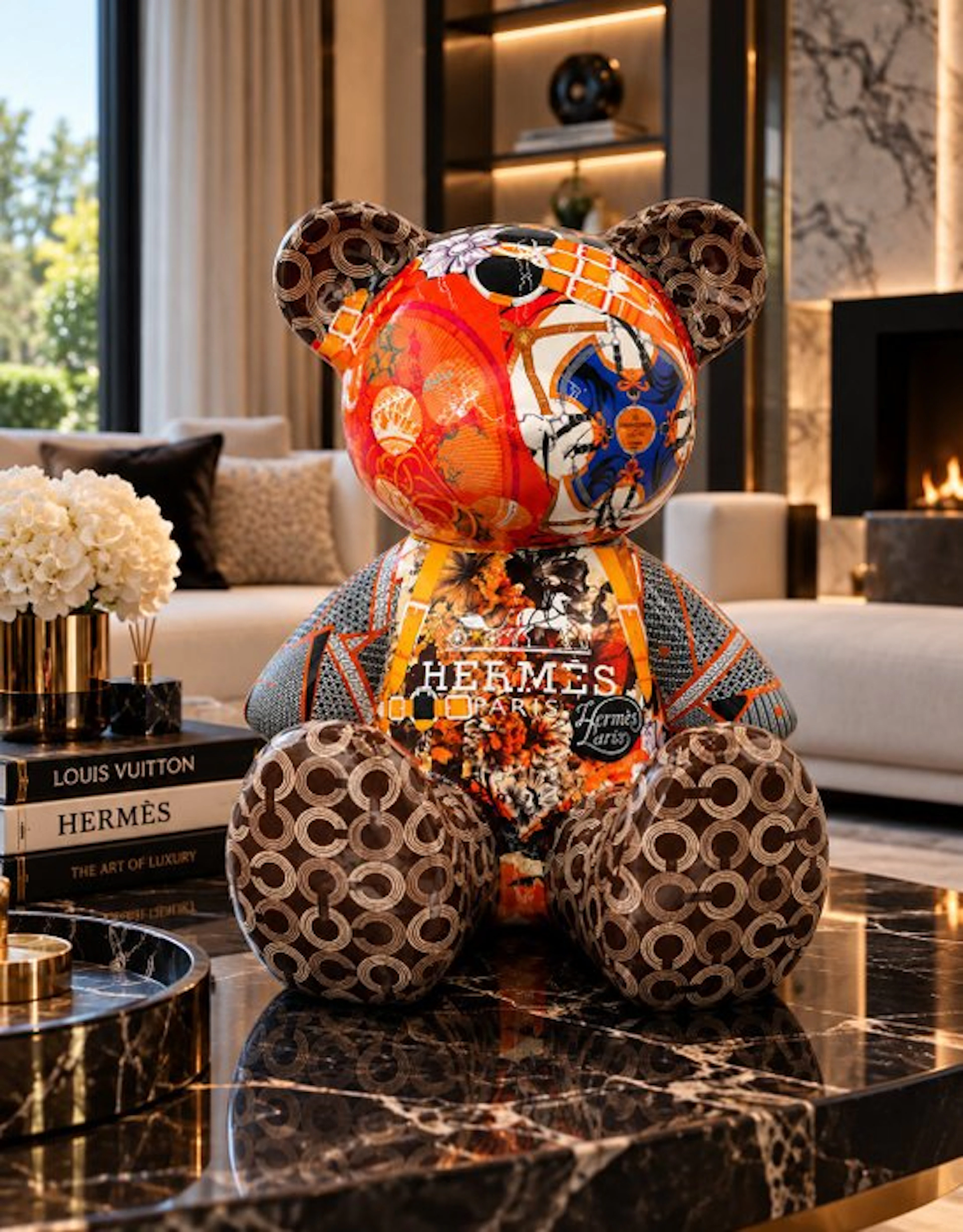 Naor - Teddy hermès pop art