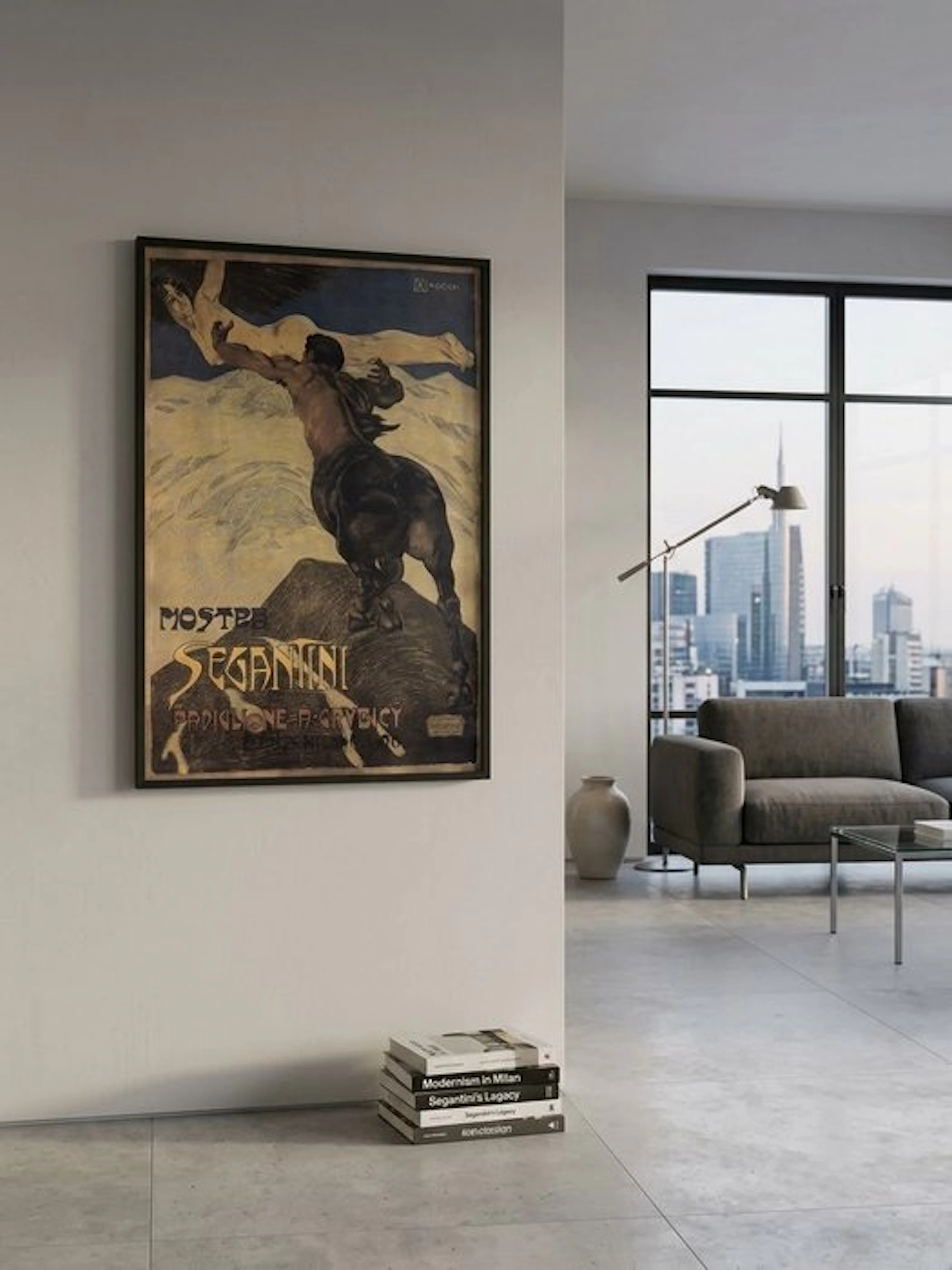 Magrini - Mostra Segantini – Padiglione Grubicy –...