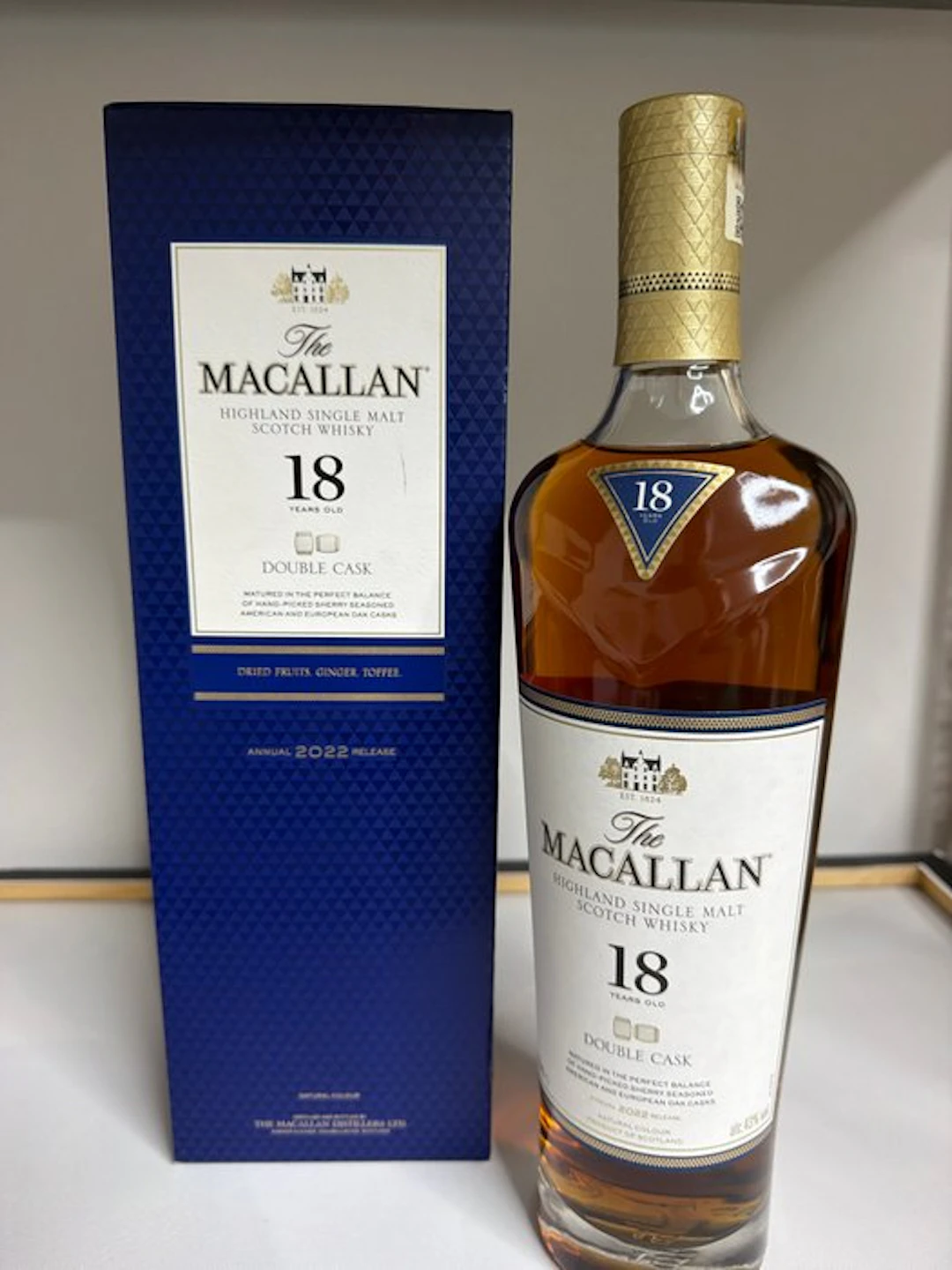 Macallan 18 years old Double Cask - Annual 2022 Release - 70cl