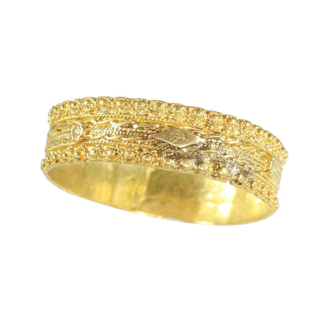 Ring - 18 kt. Yellow gold - Georgian ca. 1820