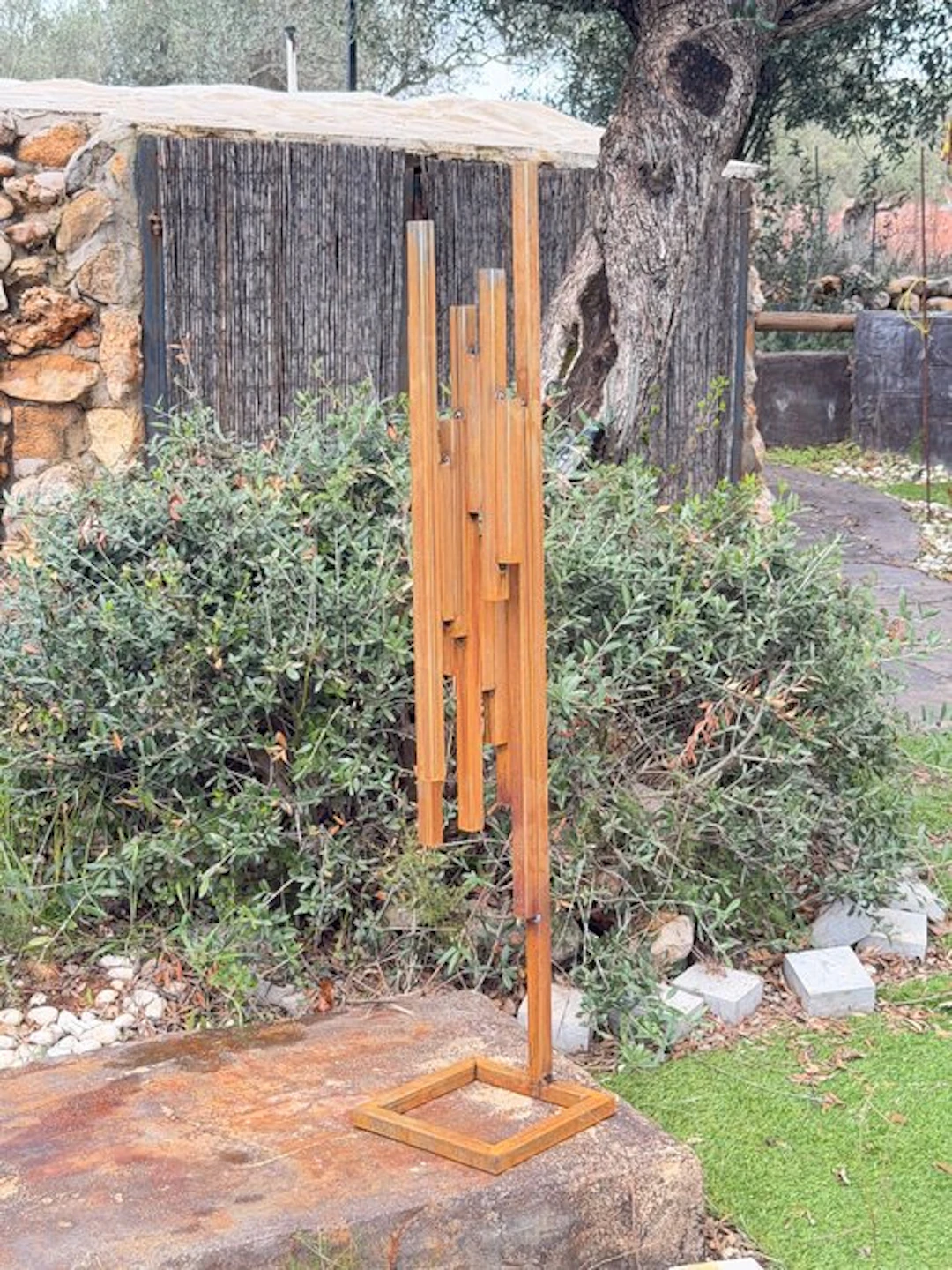 Ana Lucia B.M - Sculpture Corten - XL - No Reserve