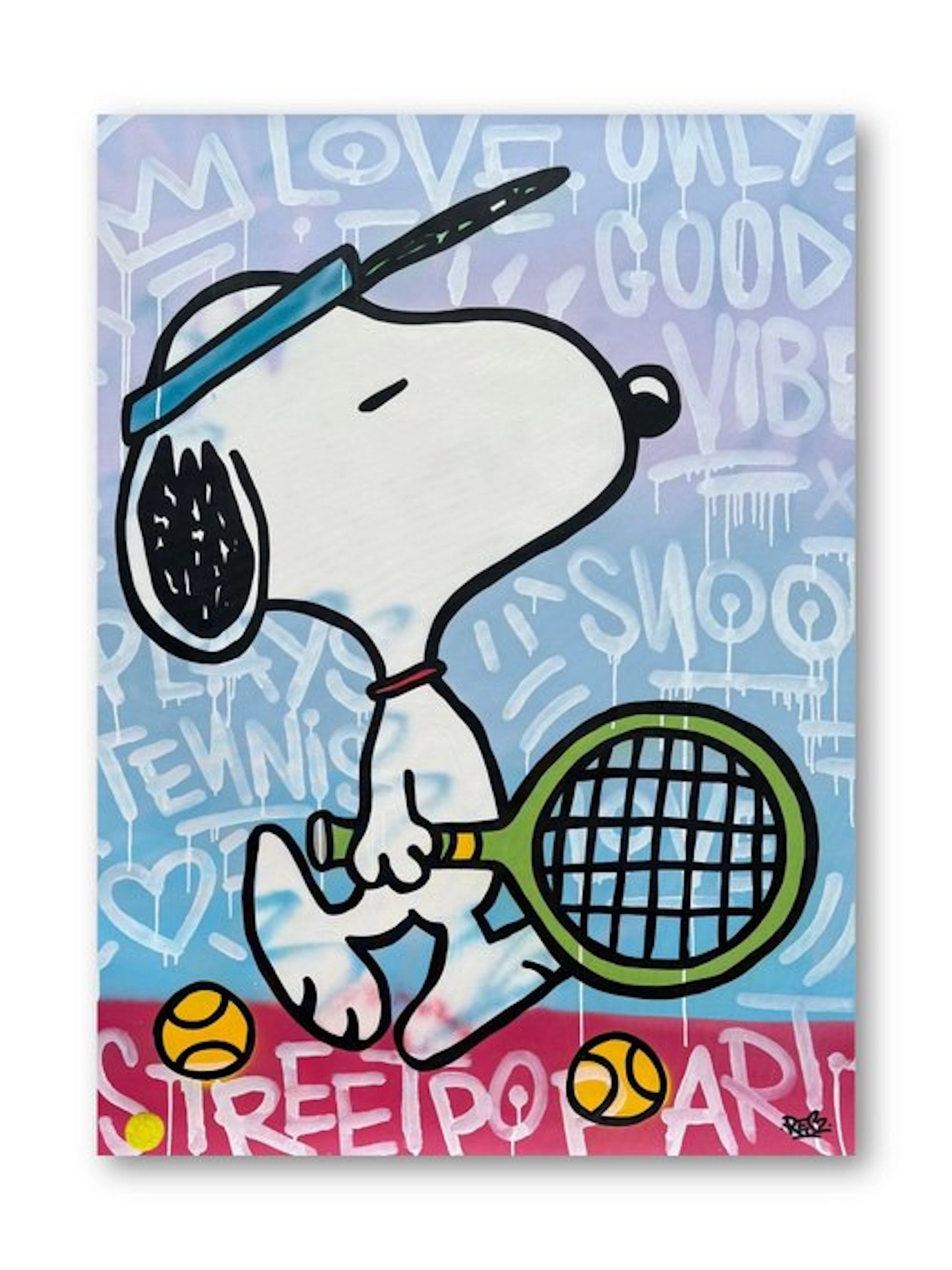 Alessandro Chindamo (1987) - Snoopy plays Tennis