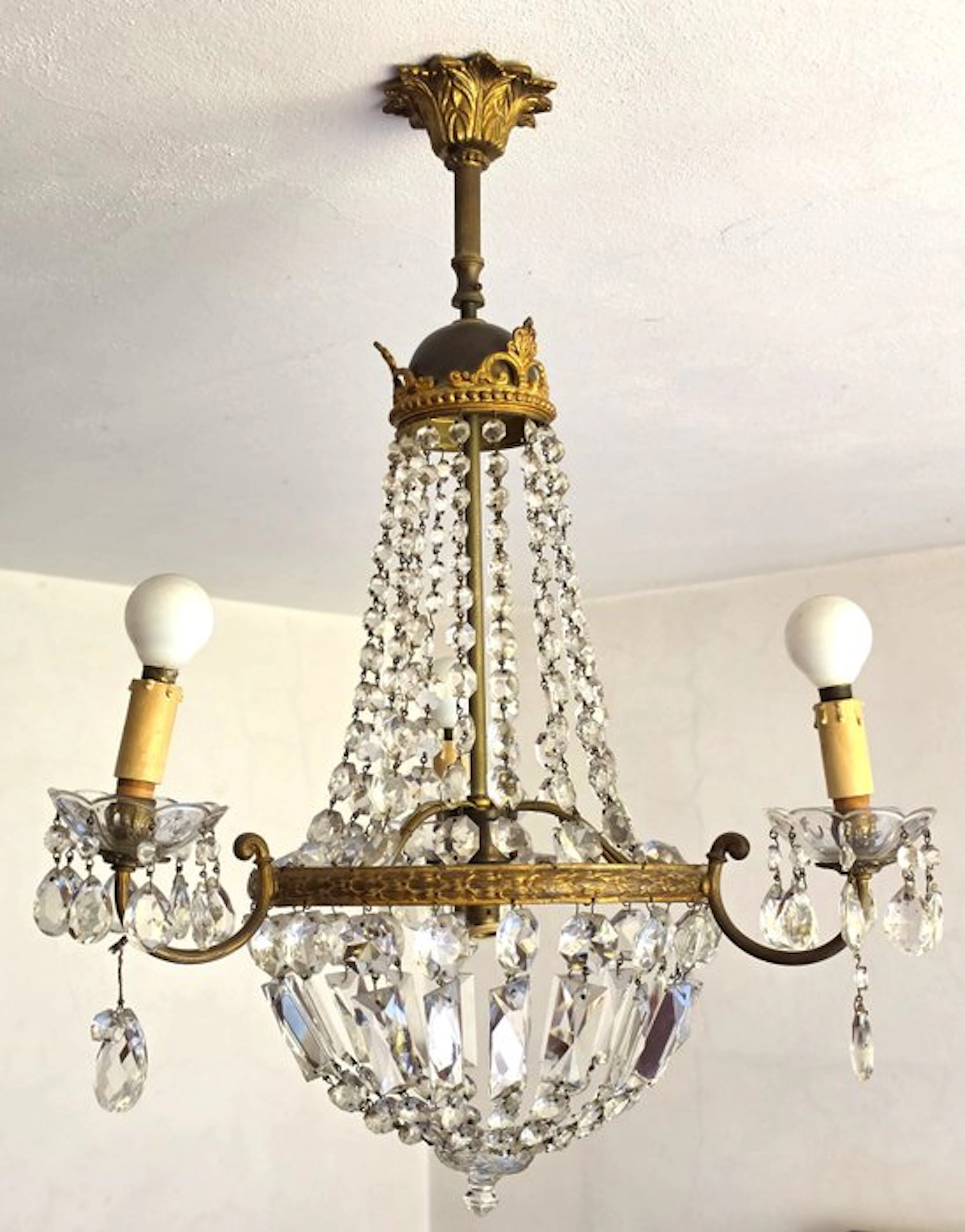 Chandelier - Brass - Balloon chandelier