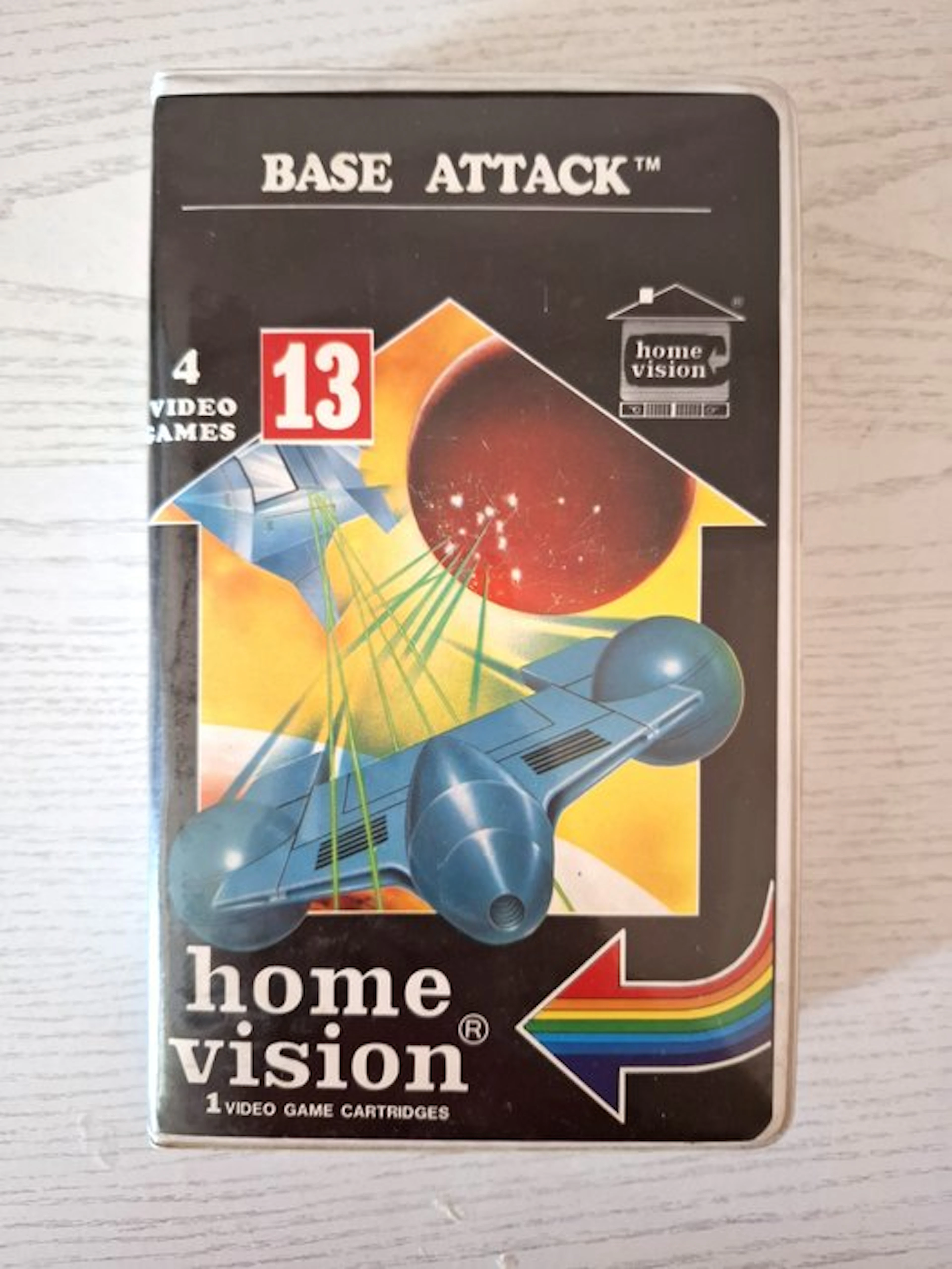 home vision - 2600 VCS - BASE ATTACK - Video game - In original box