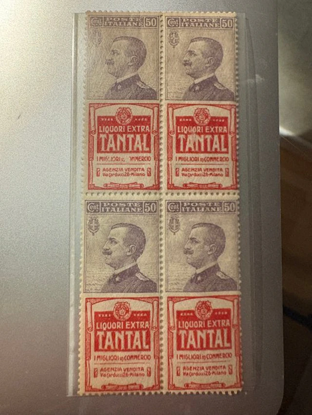 Italy Kingdom 1924 - Tantal promotional stamp in a...